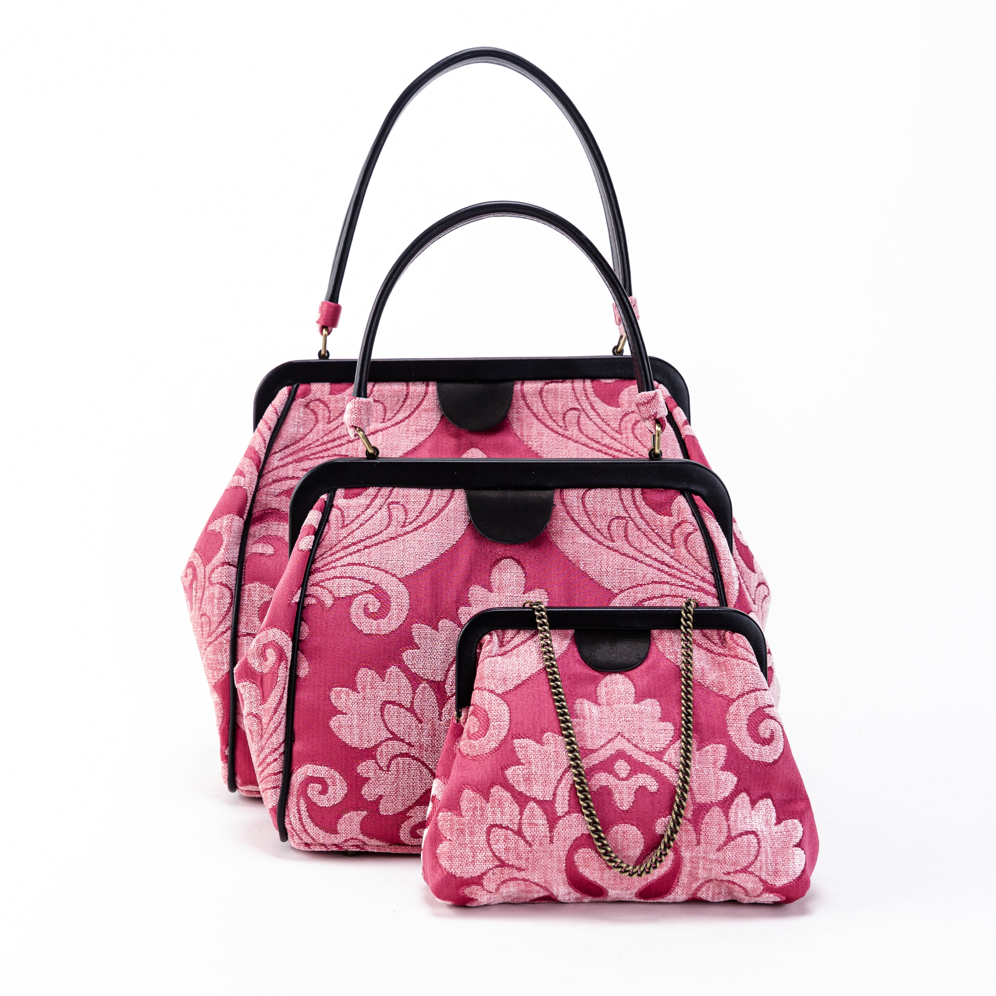 Queen Rose Pink Alma Carpet Bag of America