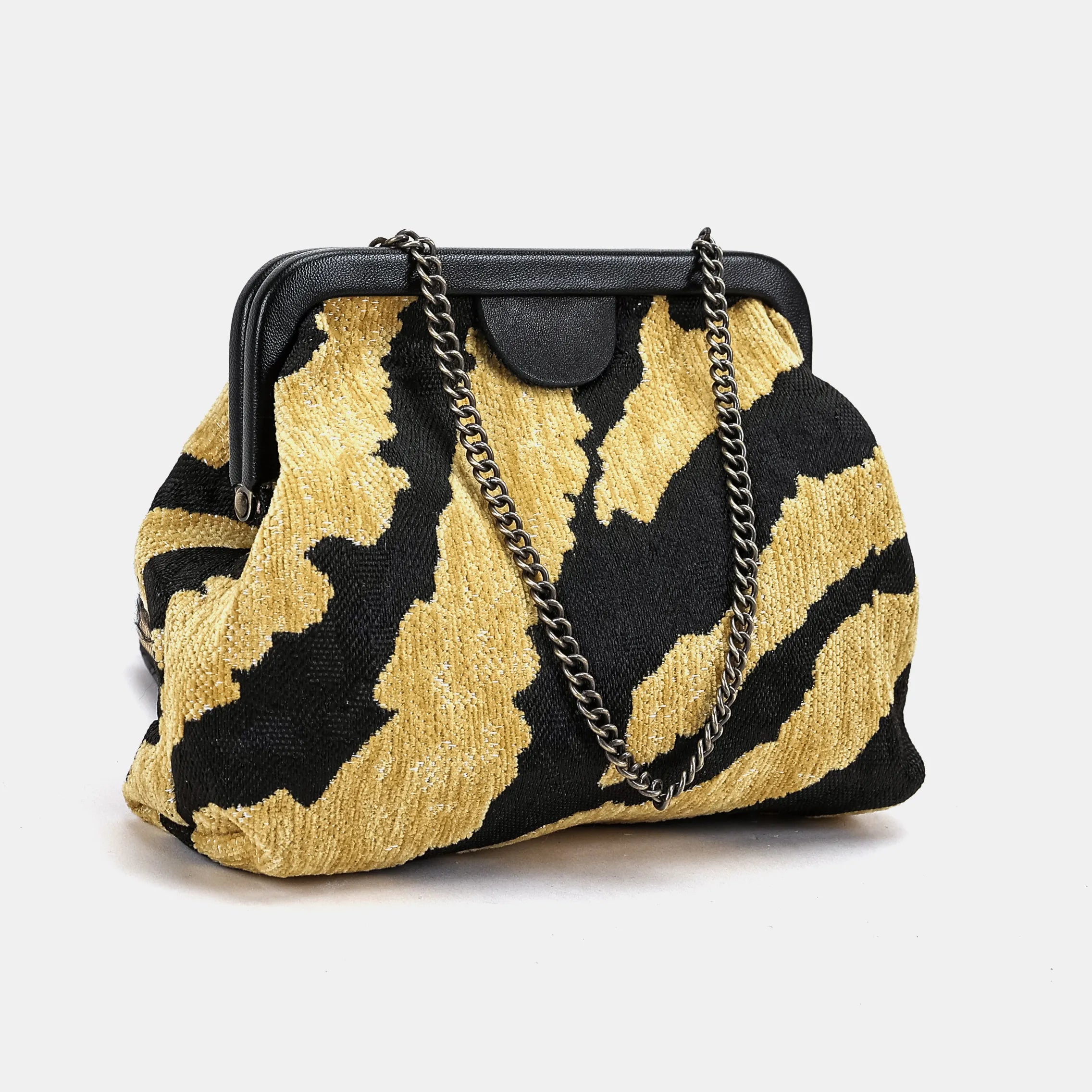 Tiger Stripe Alma Evening Clutch for America-front