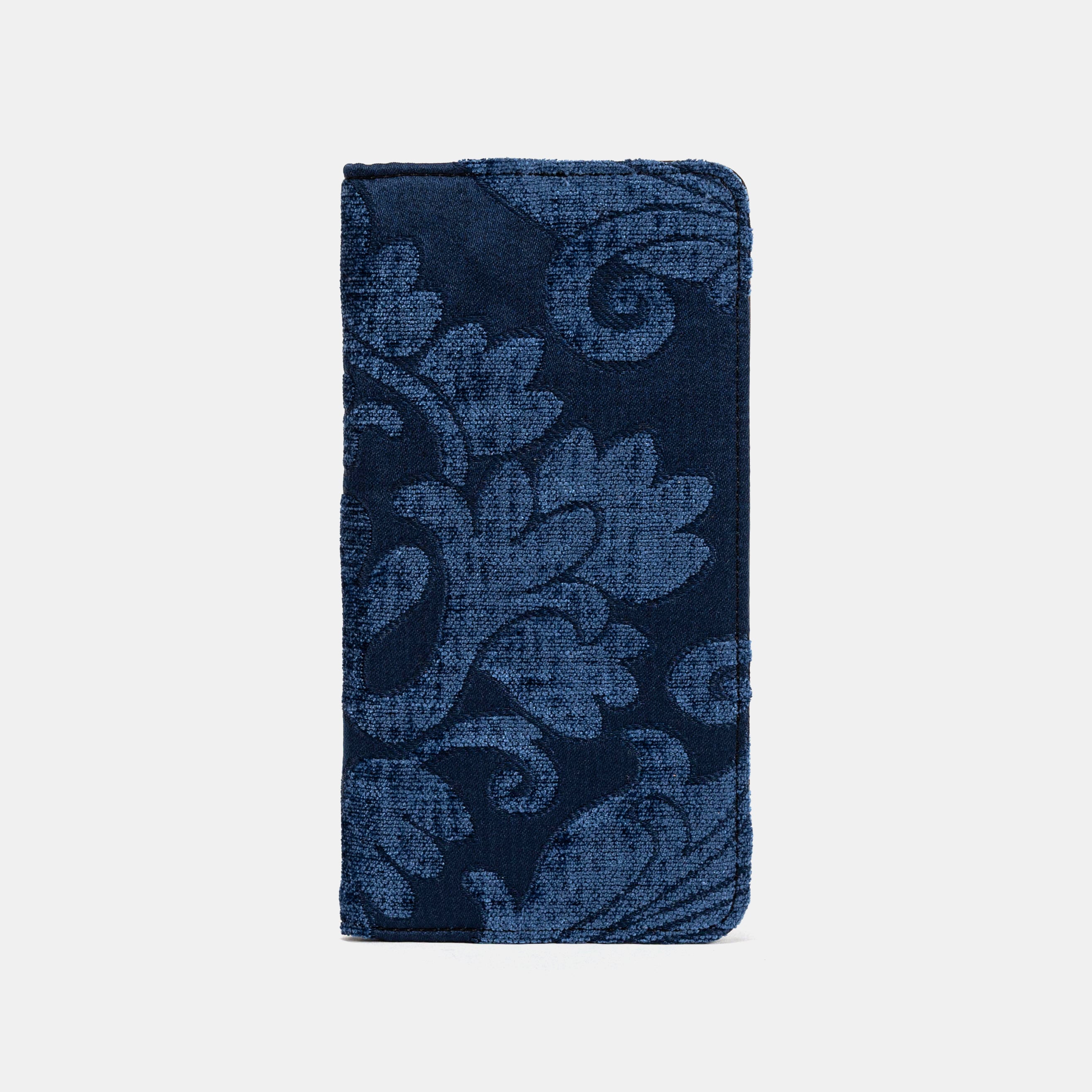 Royal Blue Checkbook Cover Carpetbag of America main