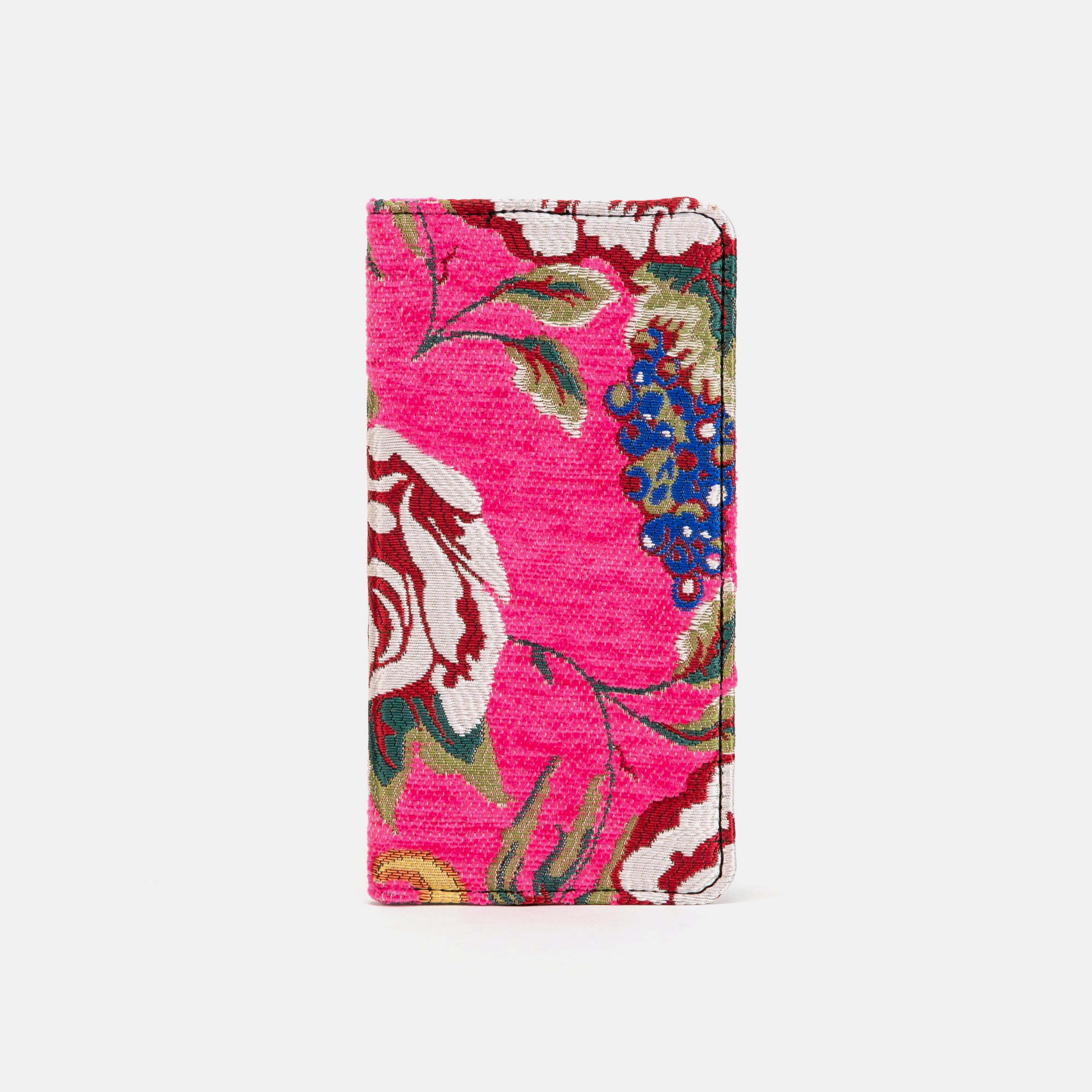 Wild Pink Rose Checkbook Cover