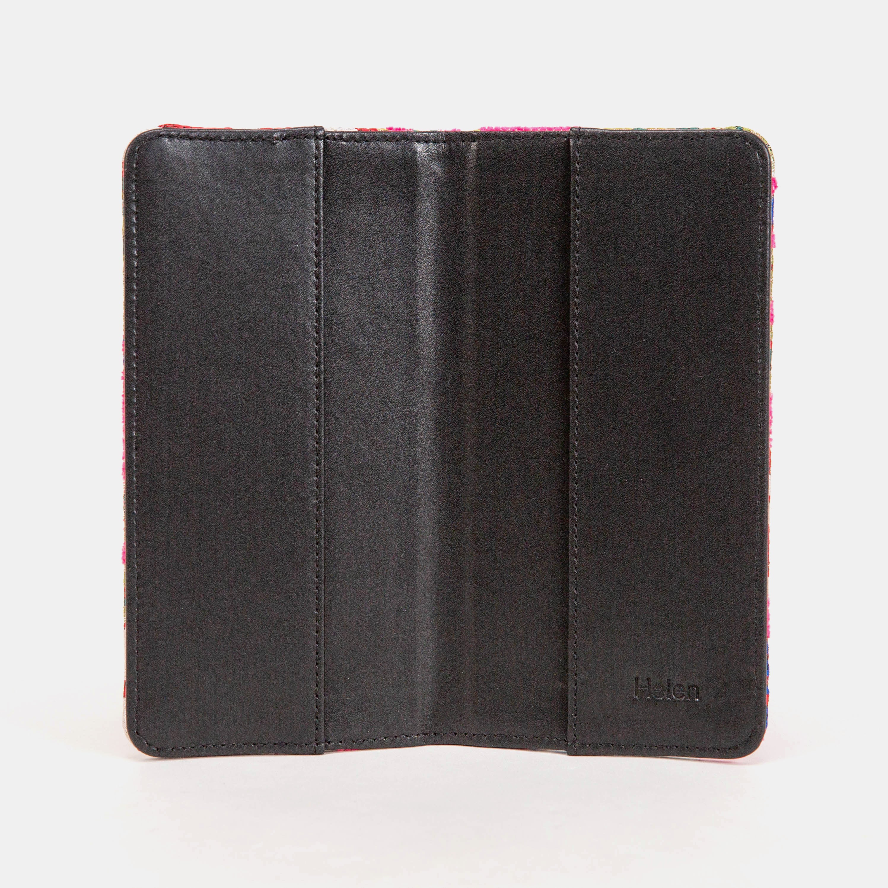 Wild Pink Rose Checkbook Cover