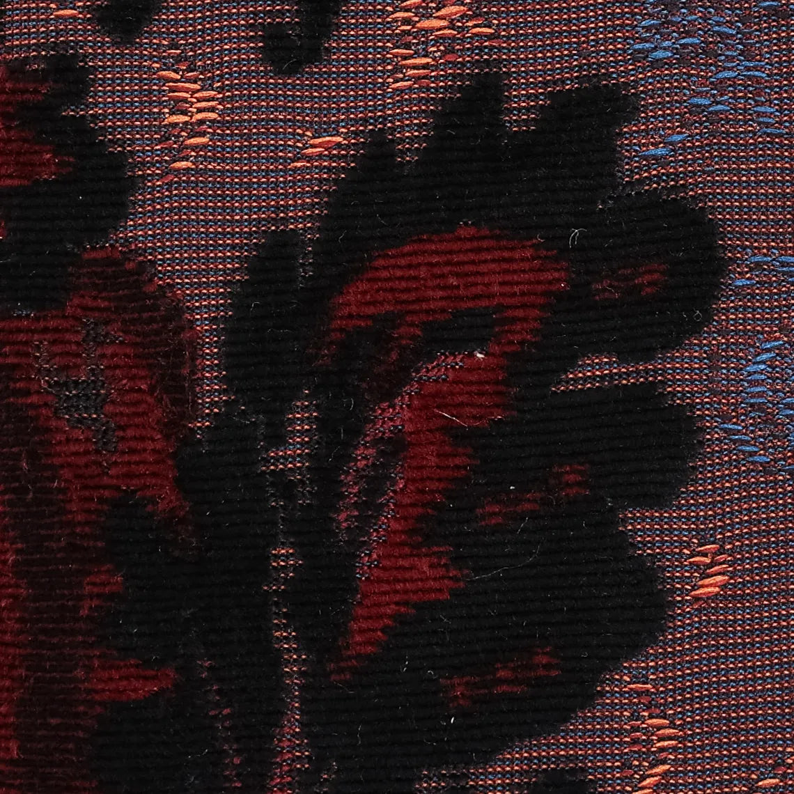 Burnout Velvet Revival Sephia Checkbook Cover