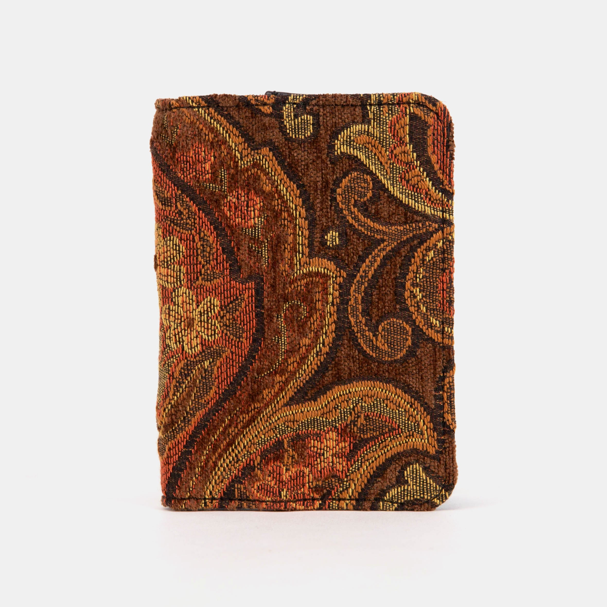 Damask D. Brown Passport Cover overview