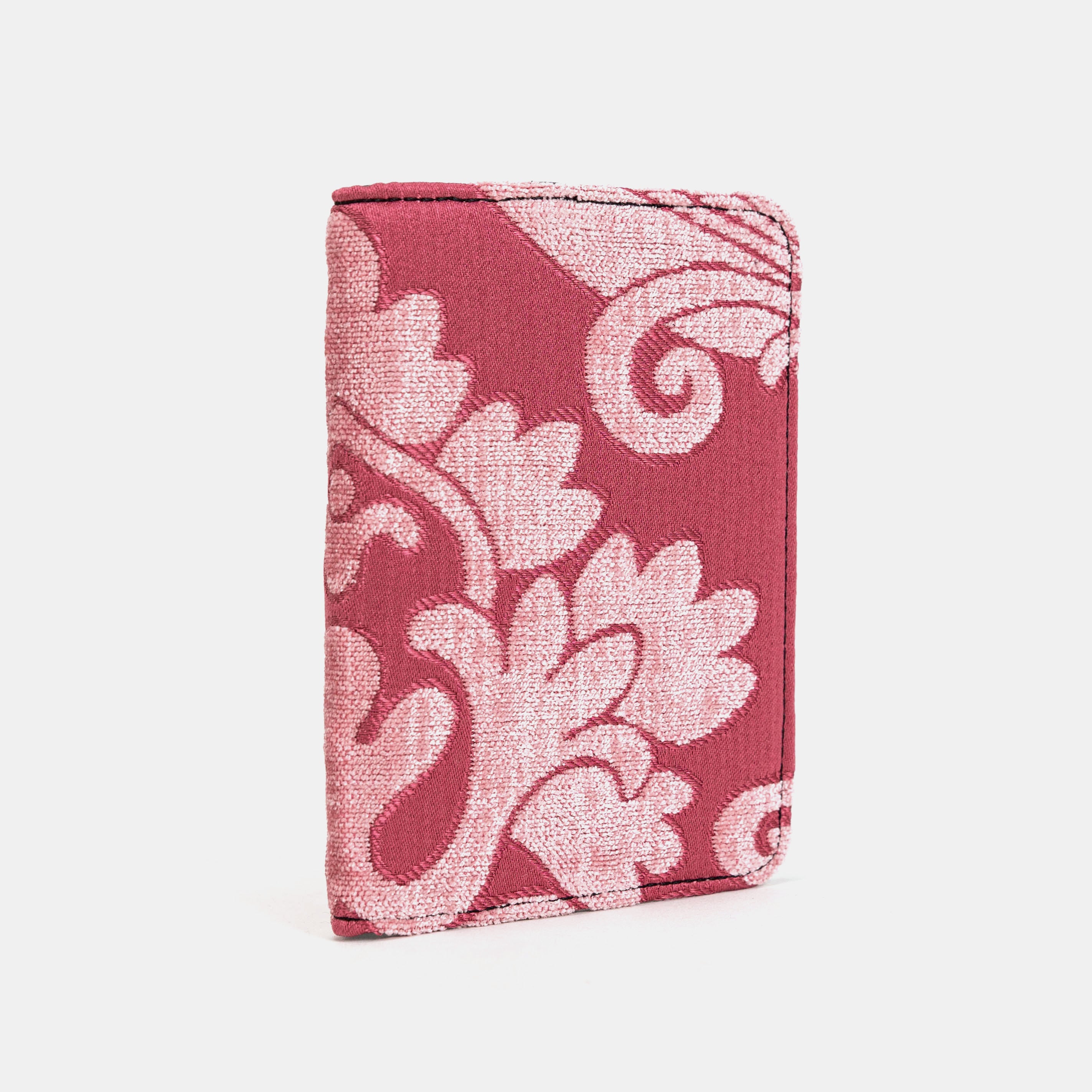 Rose Pink Passport Cover Carpetbag of America side