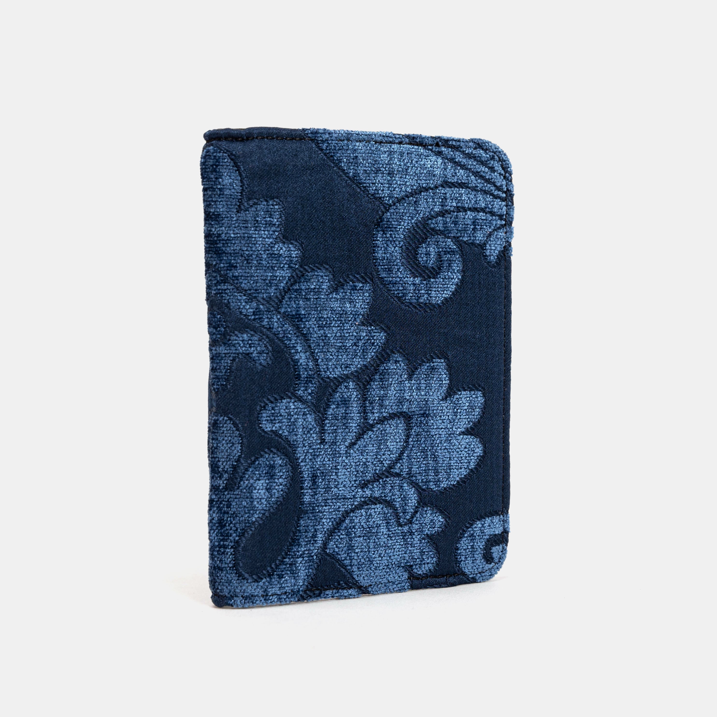 Royal Blue Passport Cover Carpetbag of America side