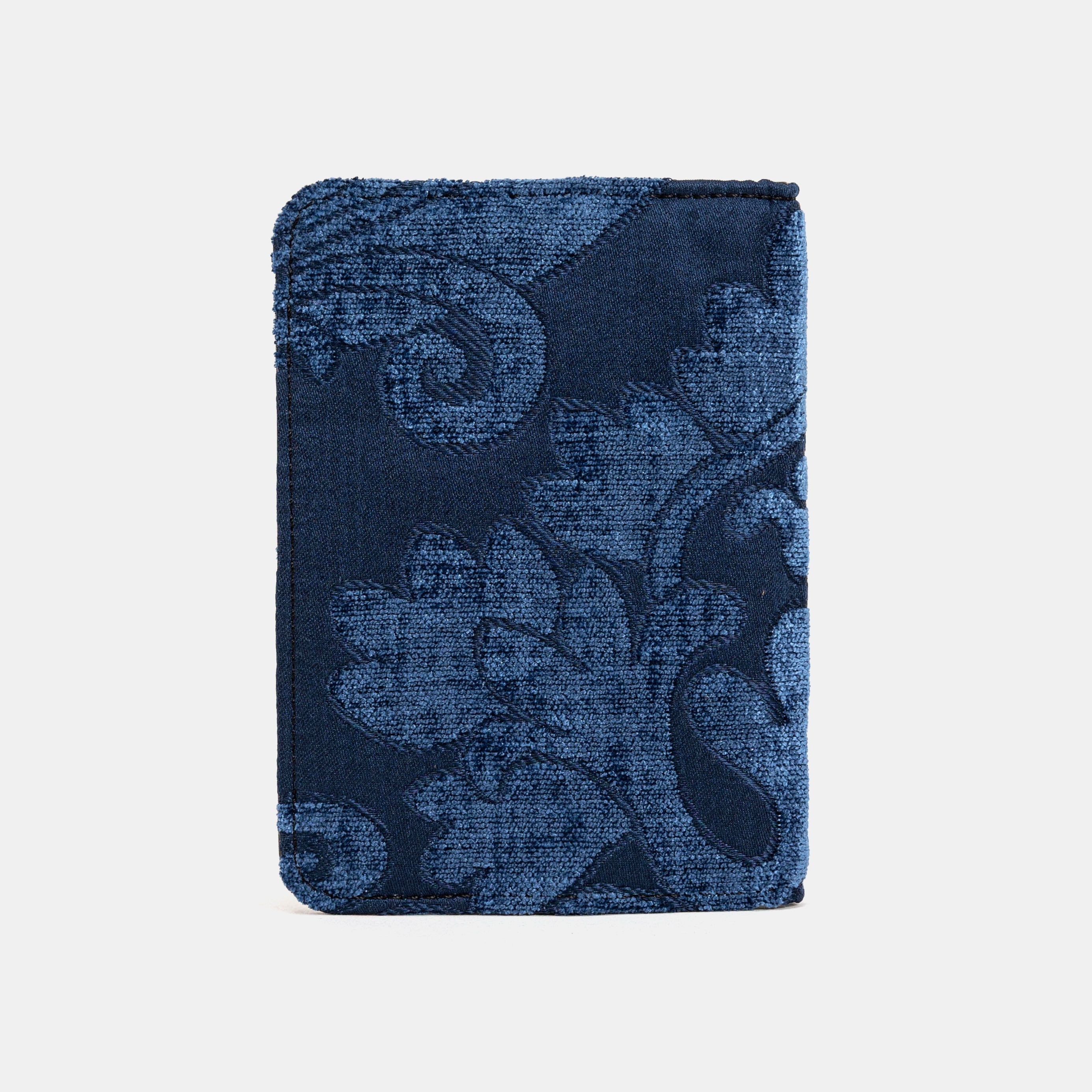 Royal Blue Passport Cover Carpetbag of America back