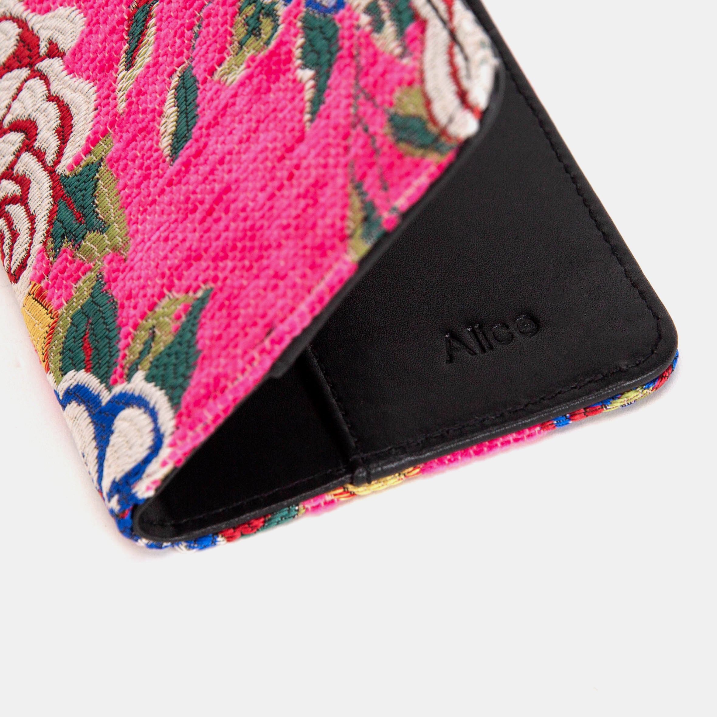 Wild Pink Rose Passport Cover