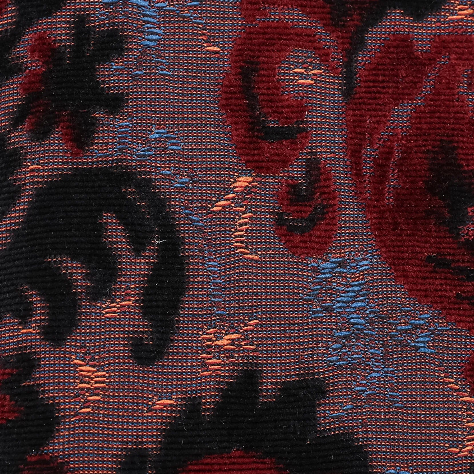 Burnout Velvet Revival Sephia Passport Cover