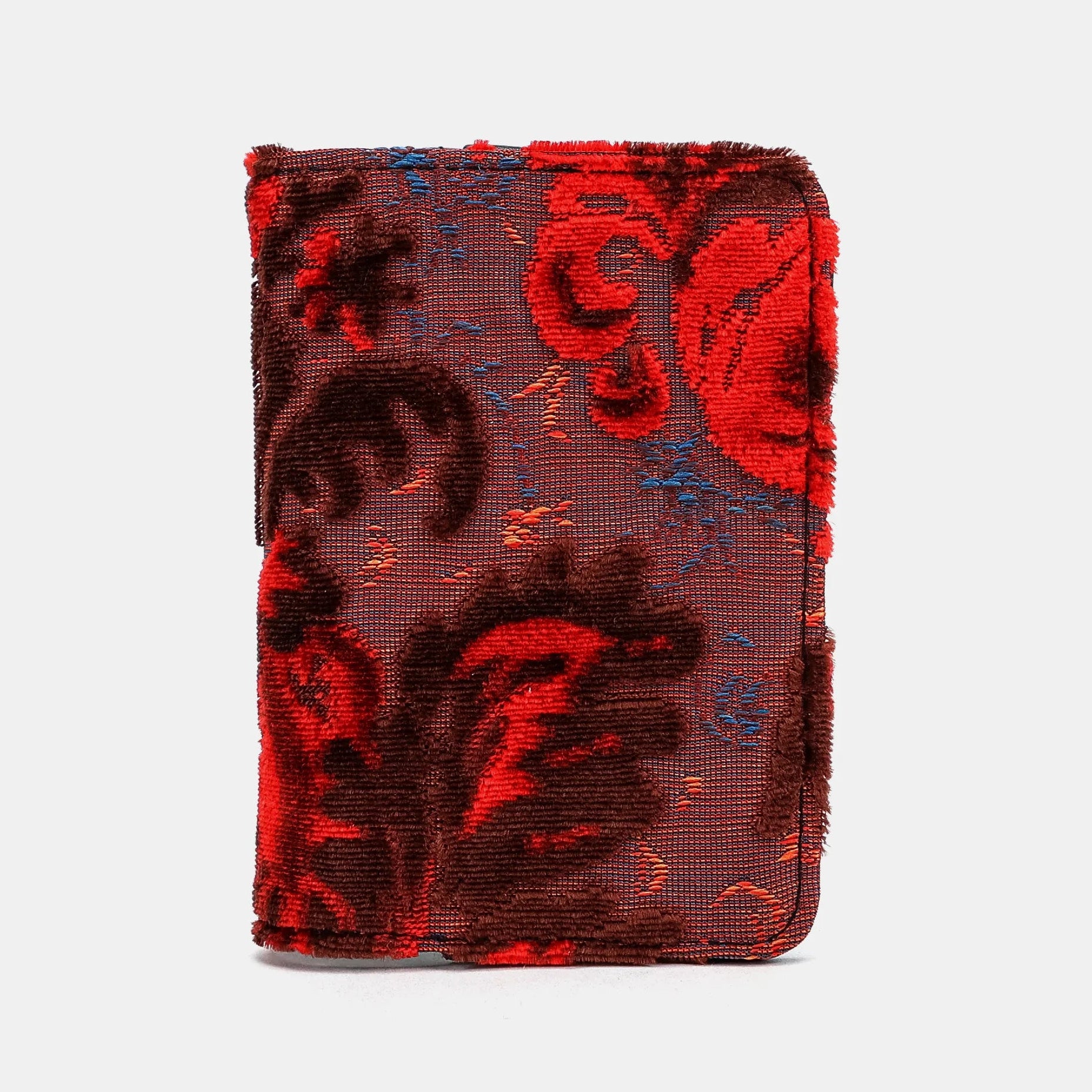 Burnout Velvet Revival Scarlet Passport Cover main