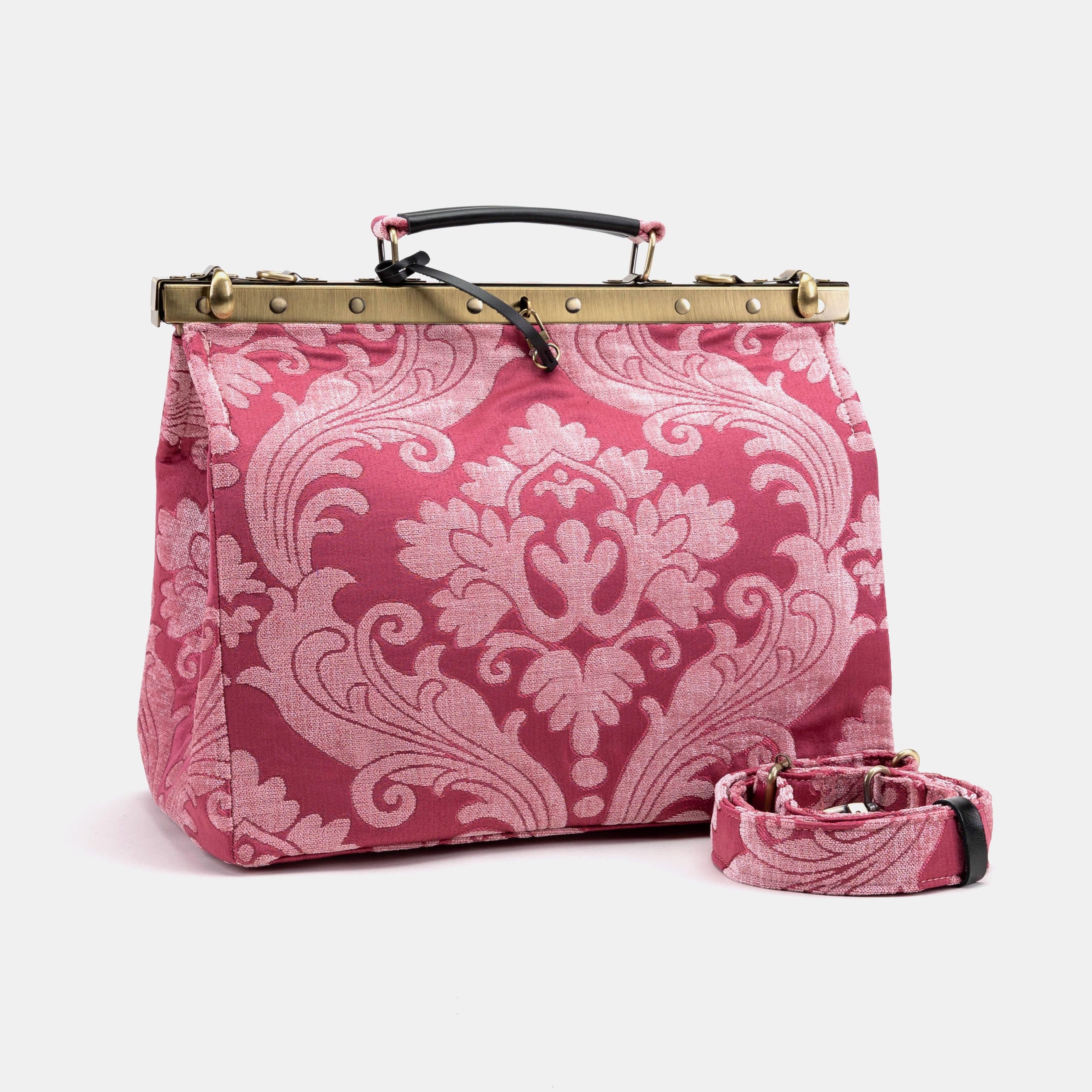 Queen Rose Pink Celine Carpet Gladstone Bag of America main