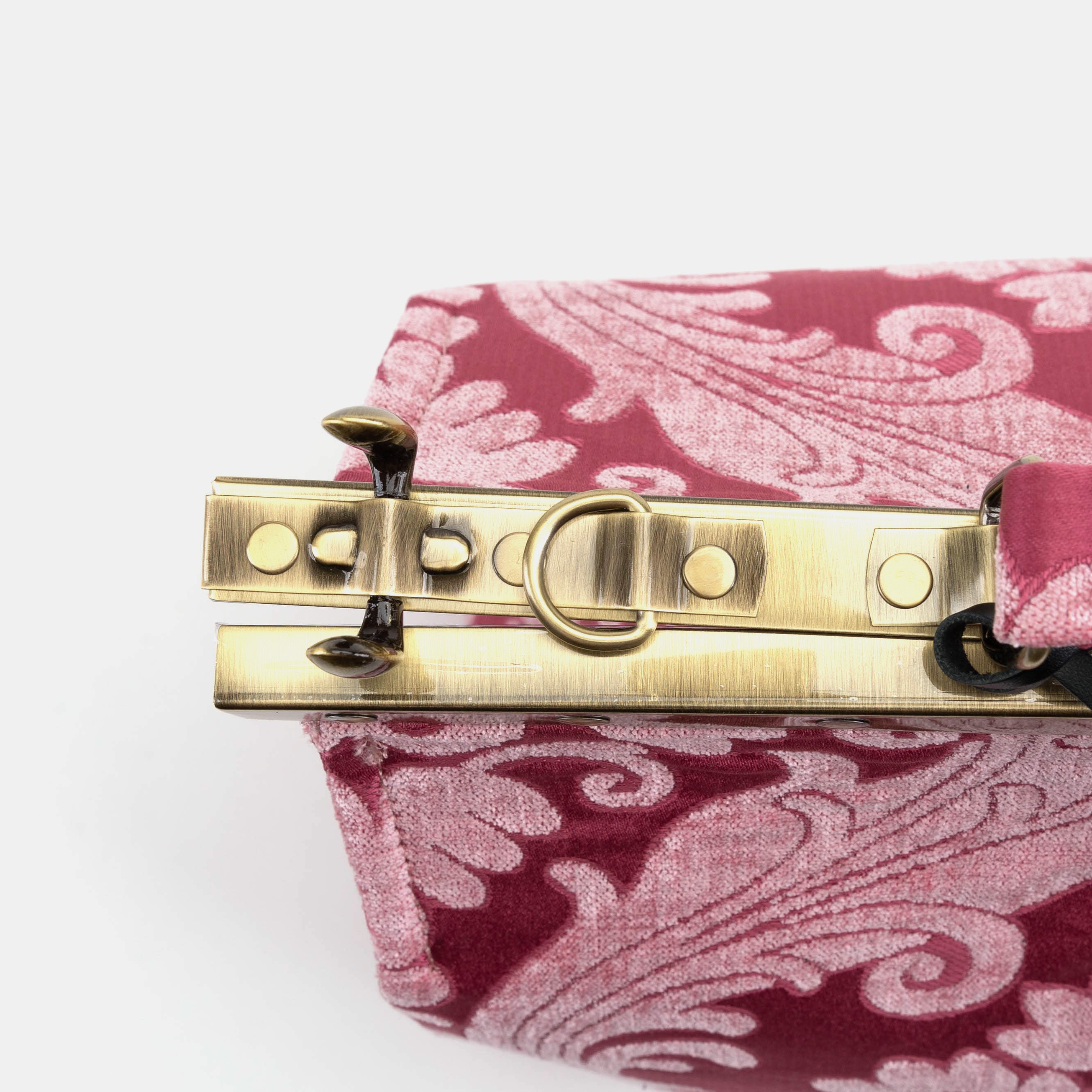 Queen Rose Pink Celine Carpet Gladstone Bag of America frame