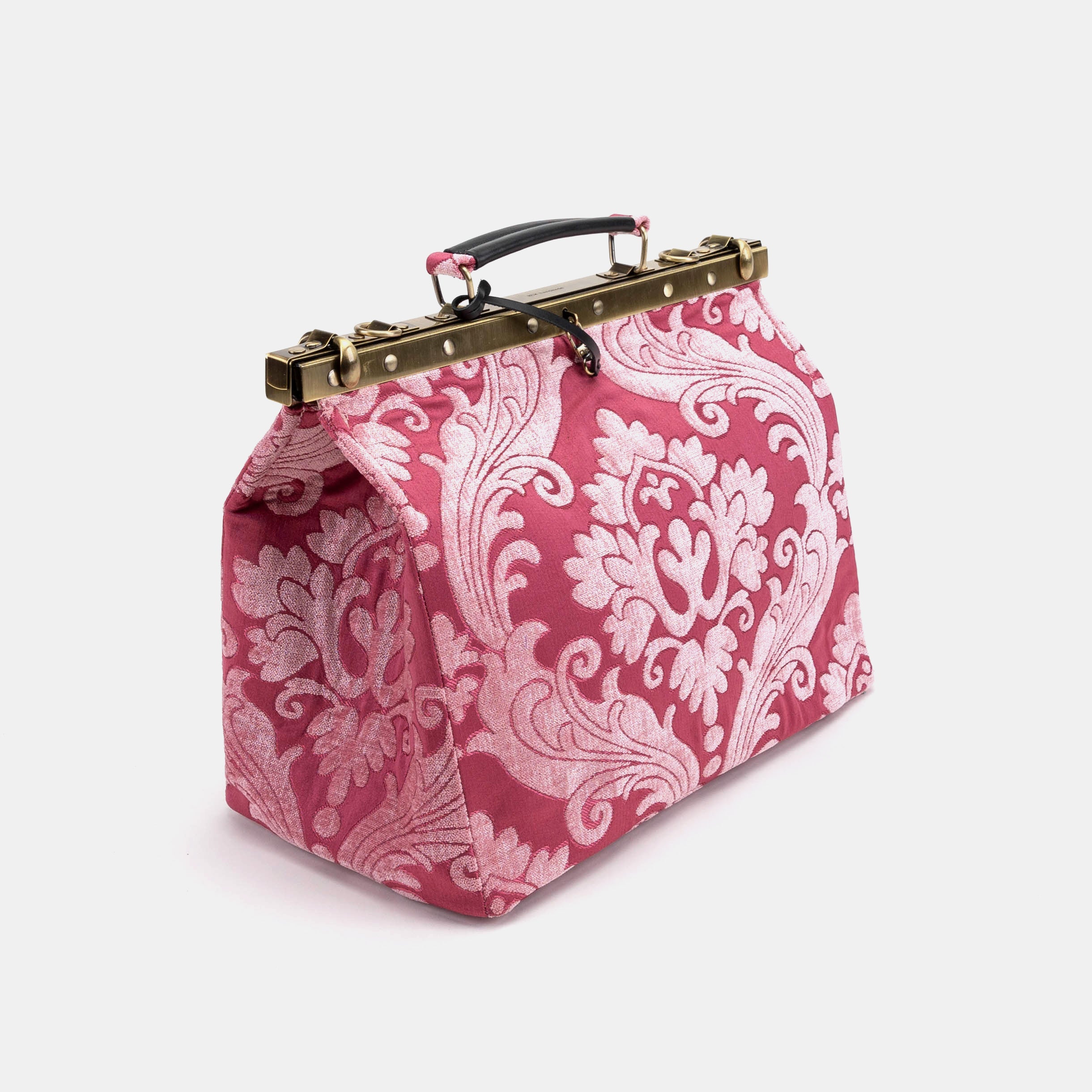 Queen Rose Pink Celine Carpet Gladstone Bag of America front side