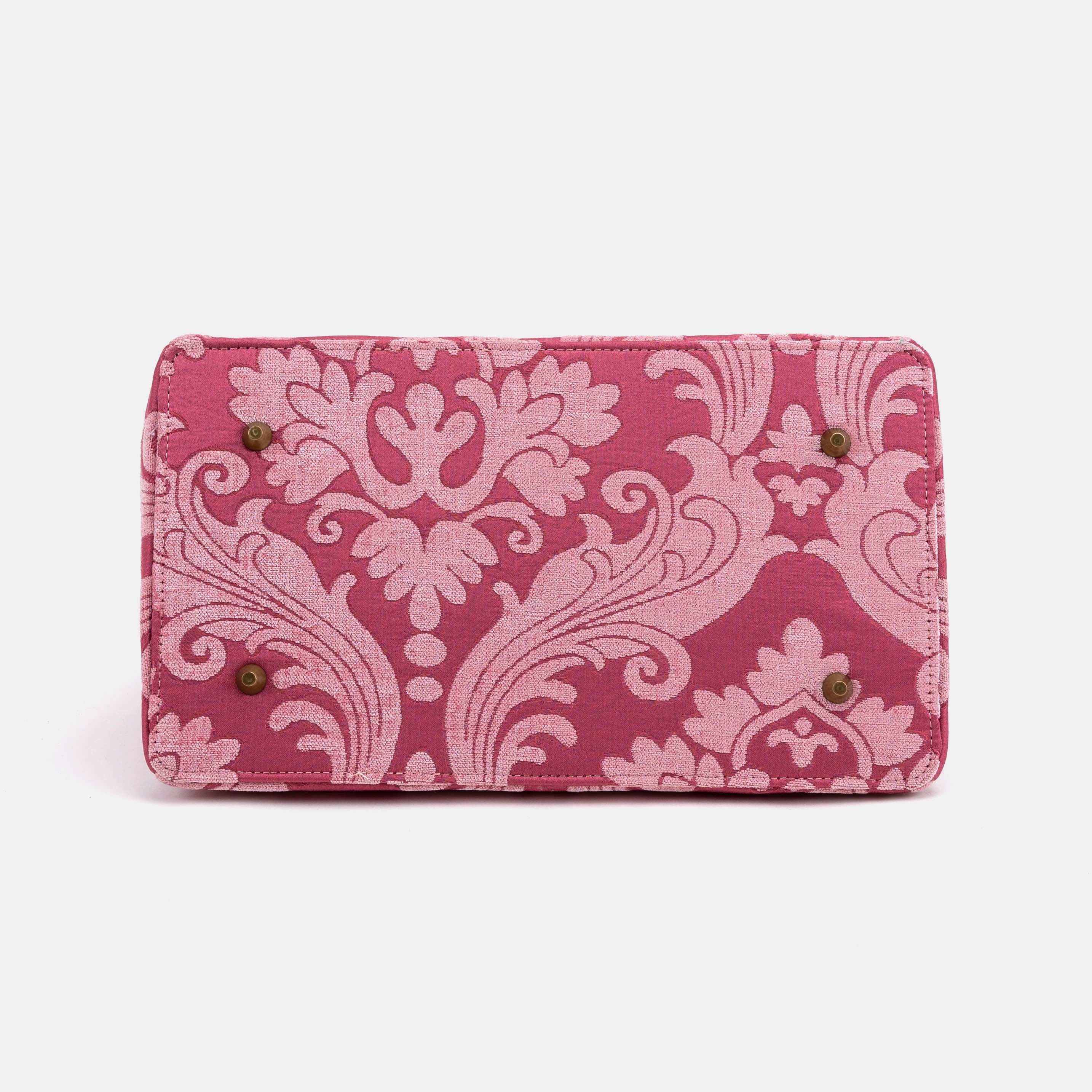 Queen Rose Pink Celine Carpet Gladstone Bag of America bottom