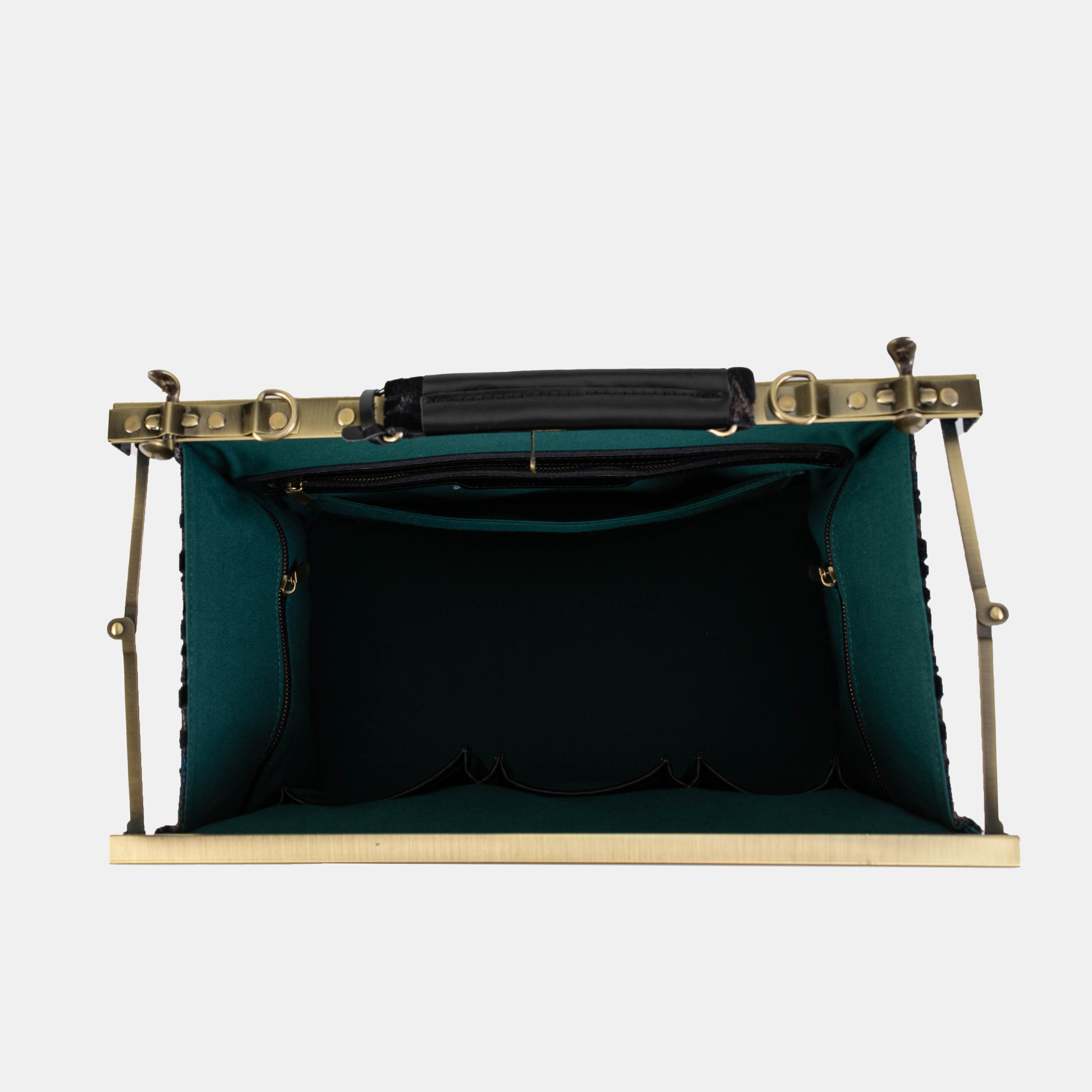 Maxcarpetbagworks Gladstone Bag Carpet Doctor Bag Victorian Weekender Bag Shoulder Frame Bag Celine Burnout Velvet Fern Green Carpetbagger Carpetbag of America inside