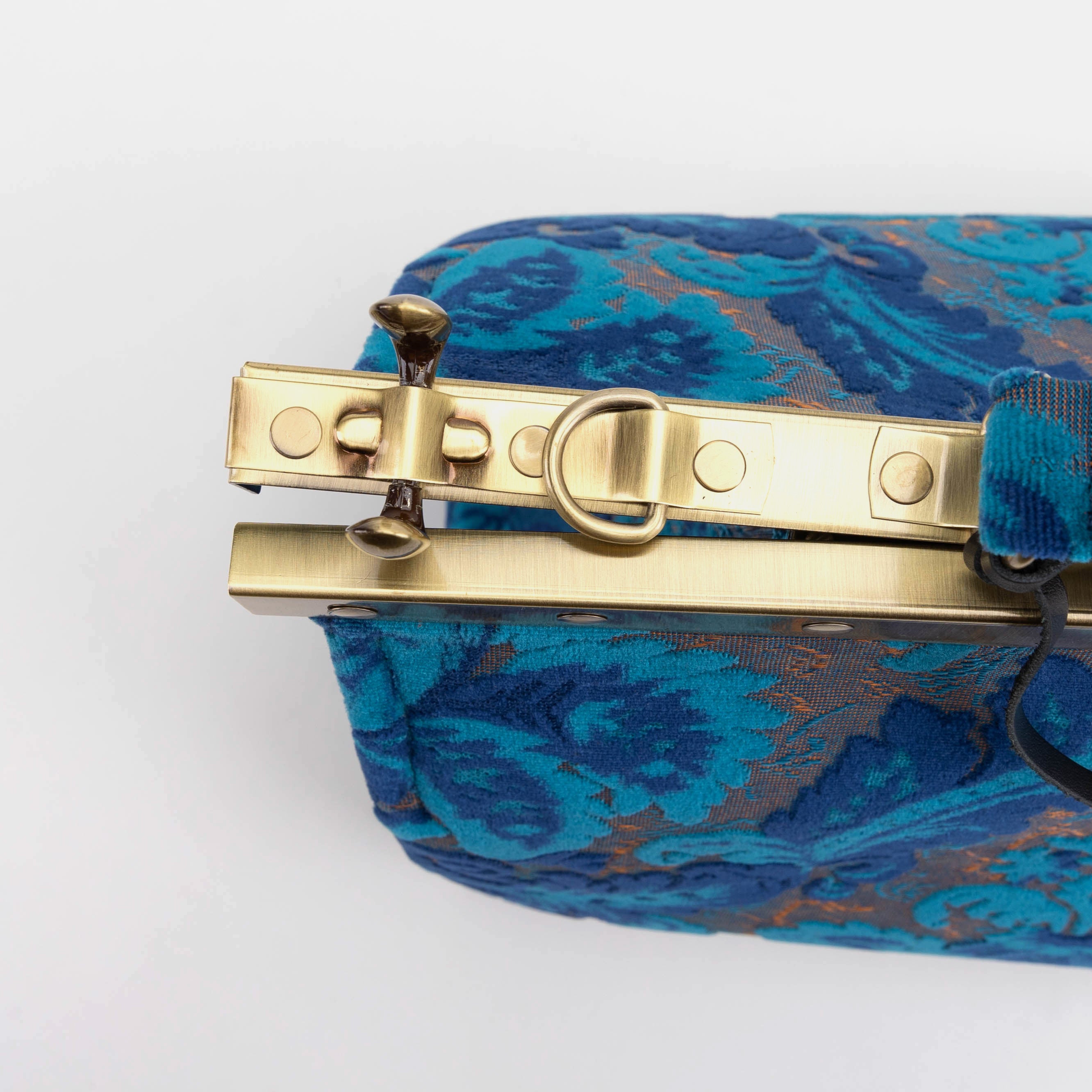 Burnout Velvet Revival Aqua Celine Carpet Gladstone Bag of America frame