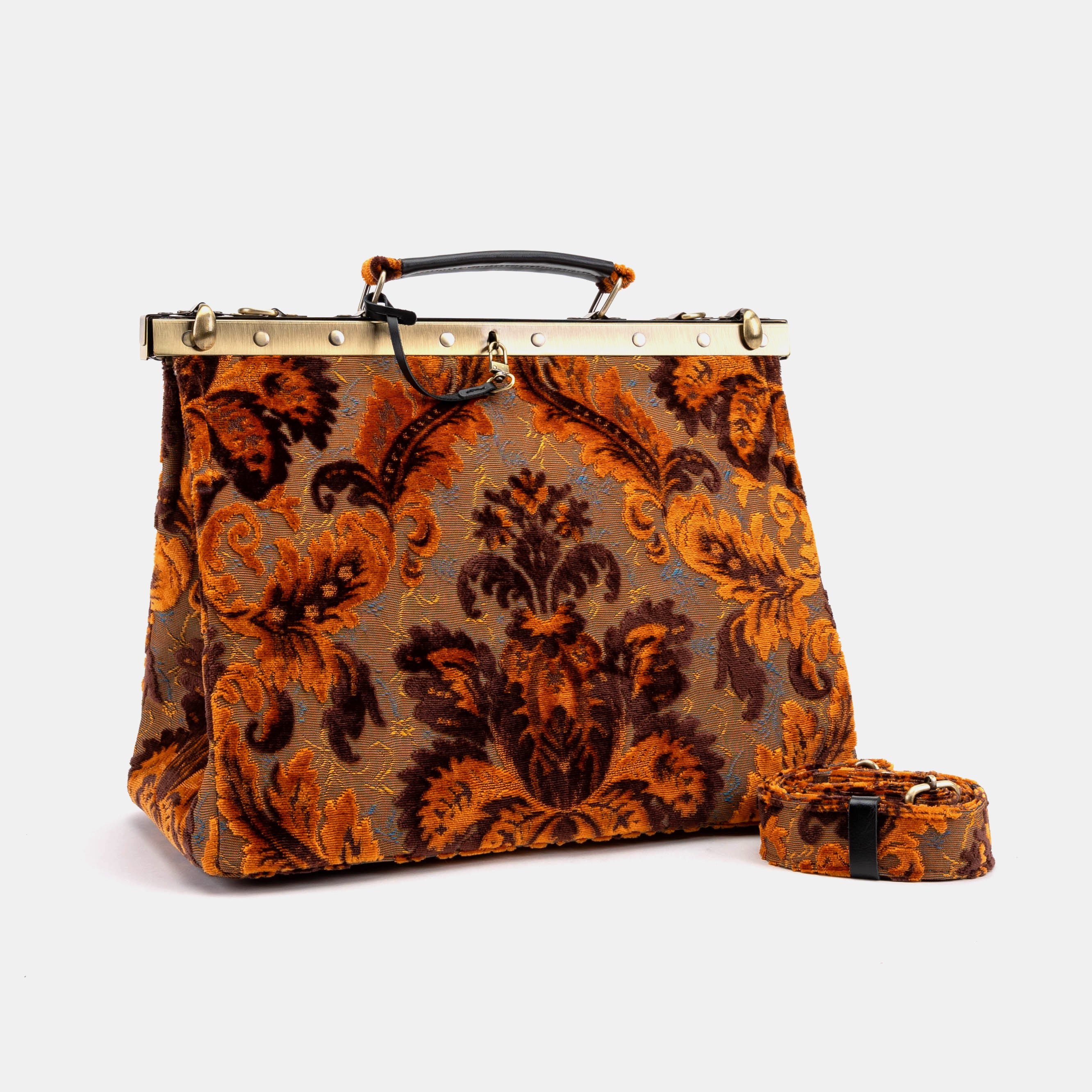 Burnout Velvet Revival Sienna Celine Carpet Gladstone Bag of America main