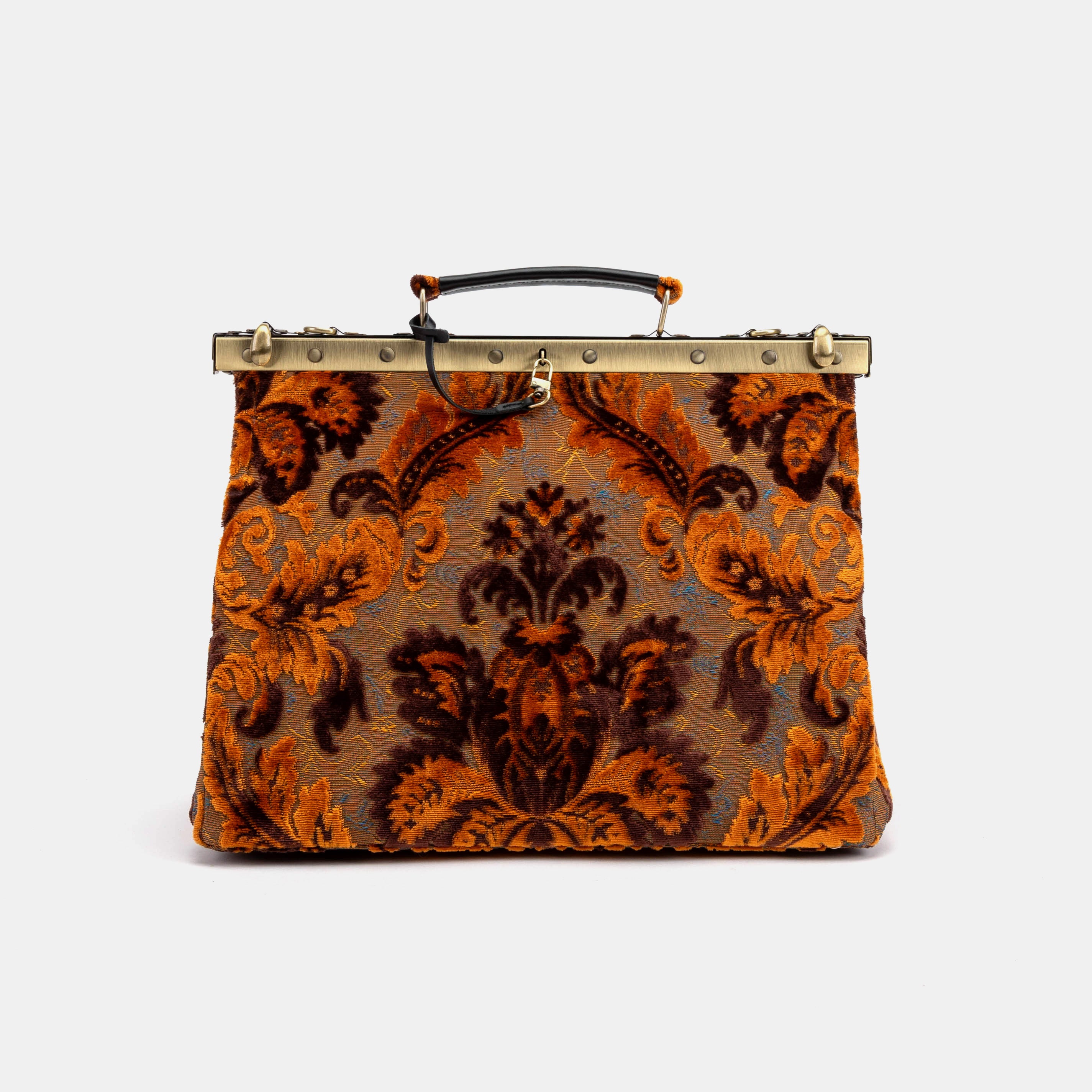Burnout Velvet Revival Sienna Celine Carpet Gladstone Bag of America front