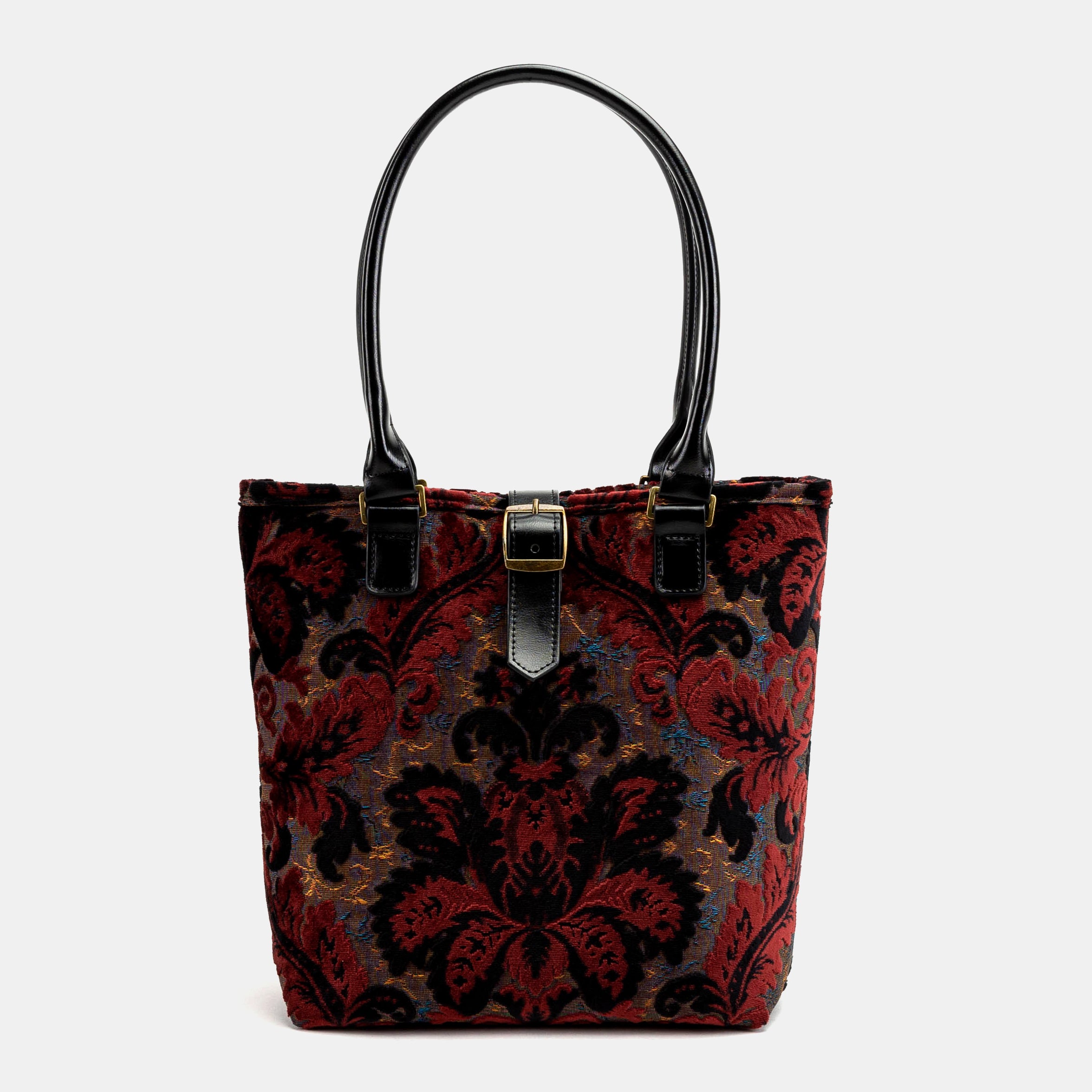 Burnout Velvet Revival Sephia Everyday Tote