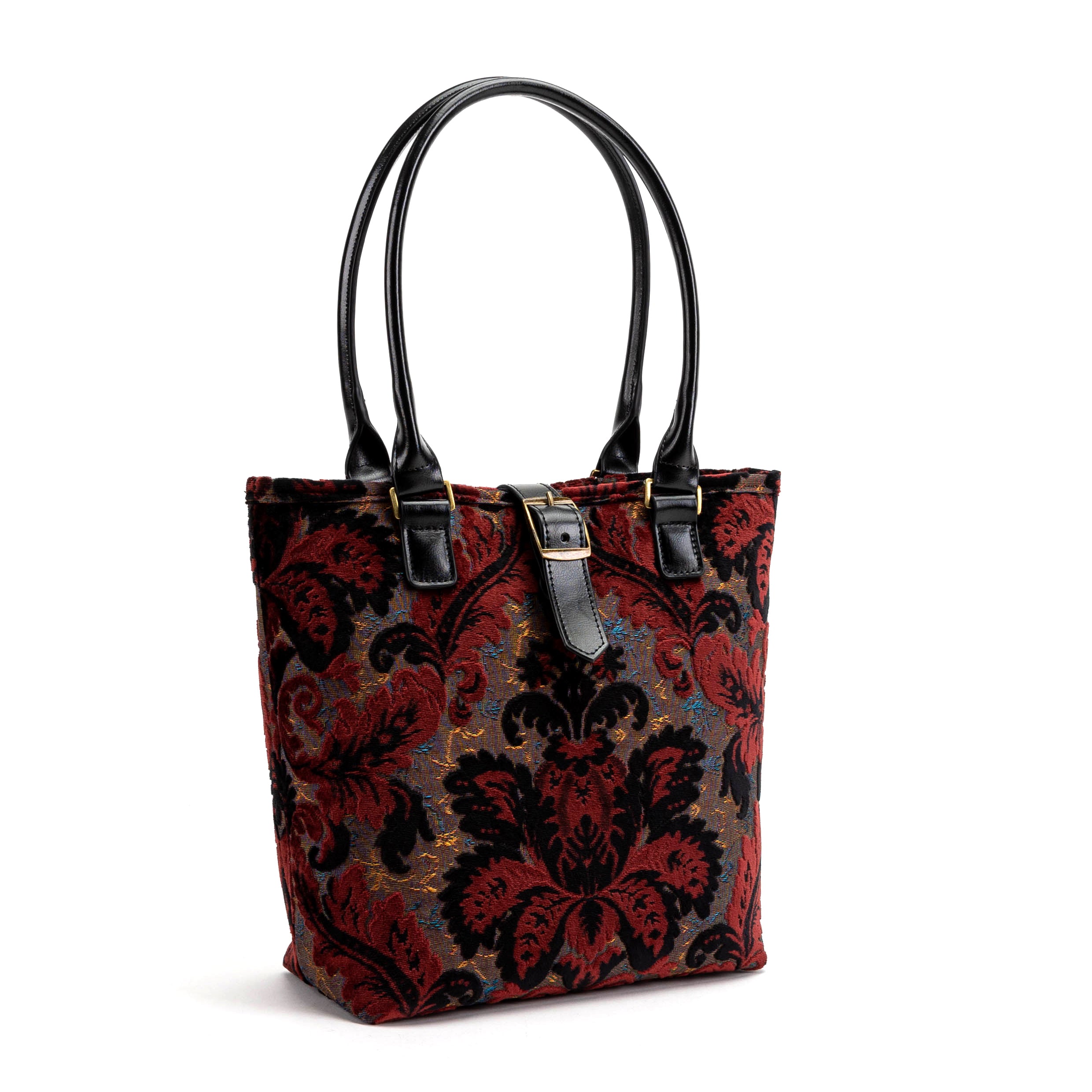 Burnout Velvet Revival Sephia Everyday Tote