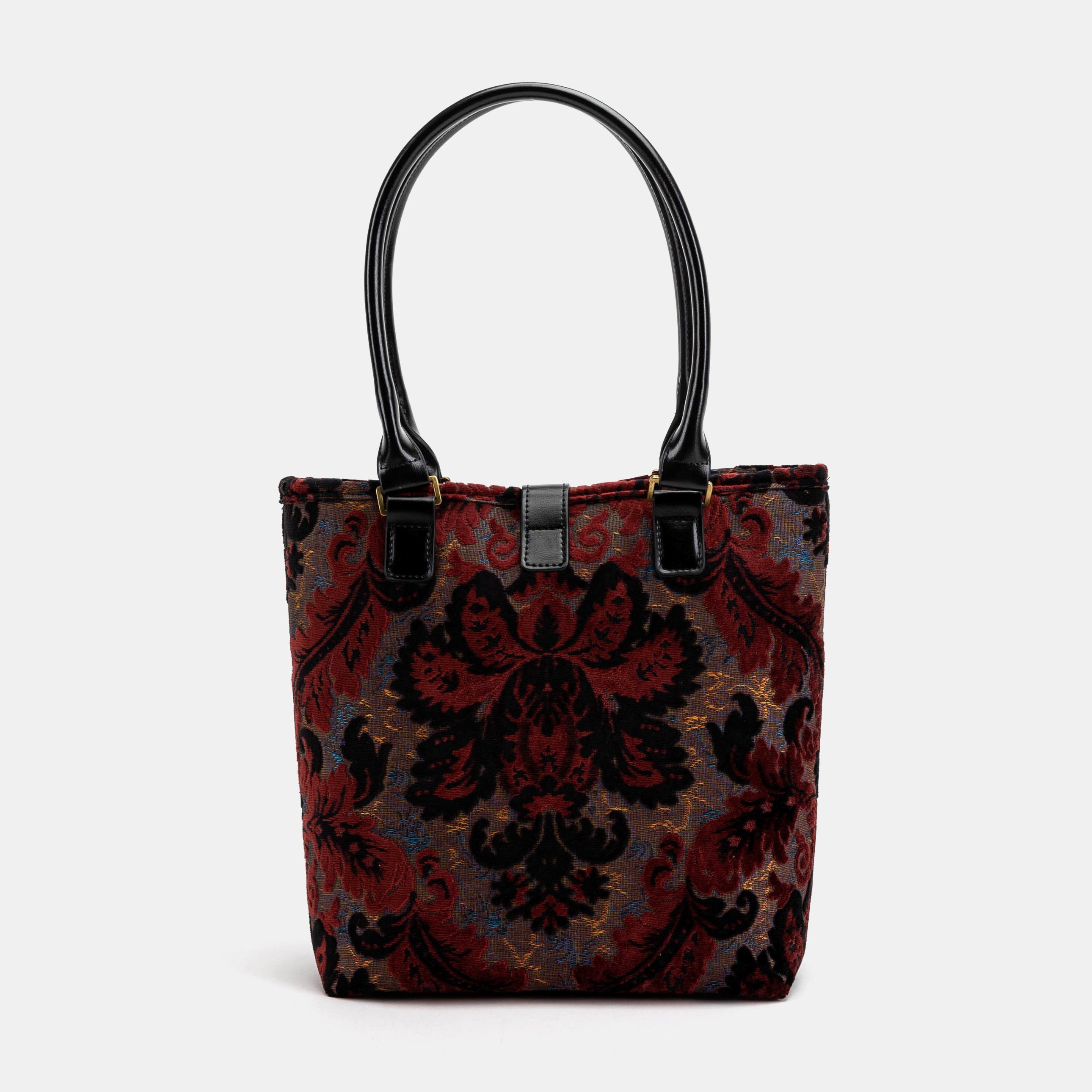 Burnout Velvet Revival Sephia Everyday Tote