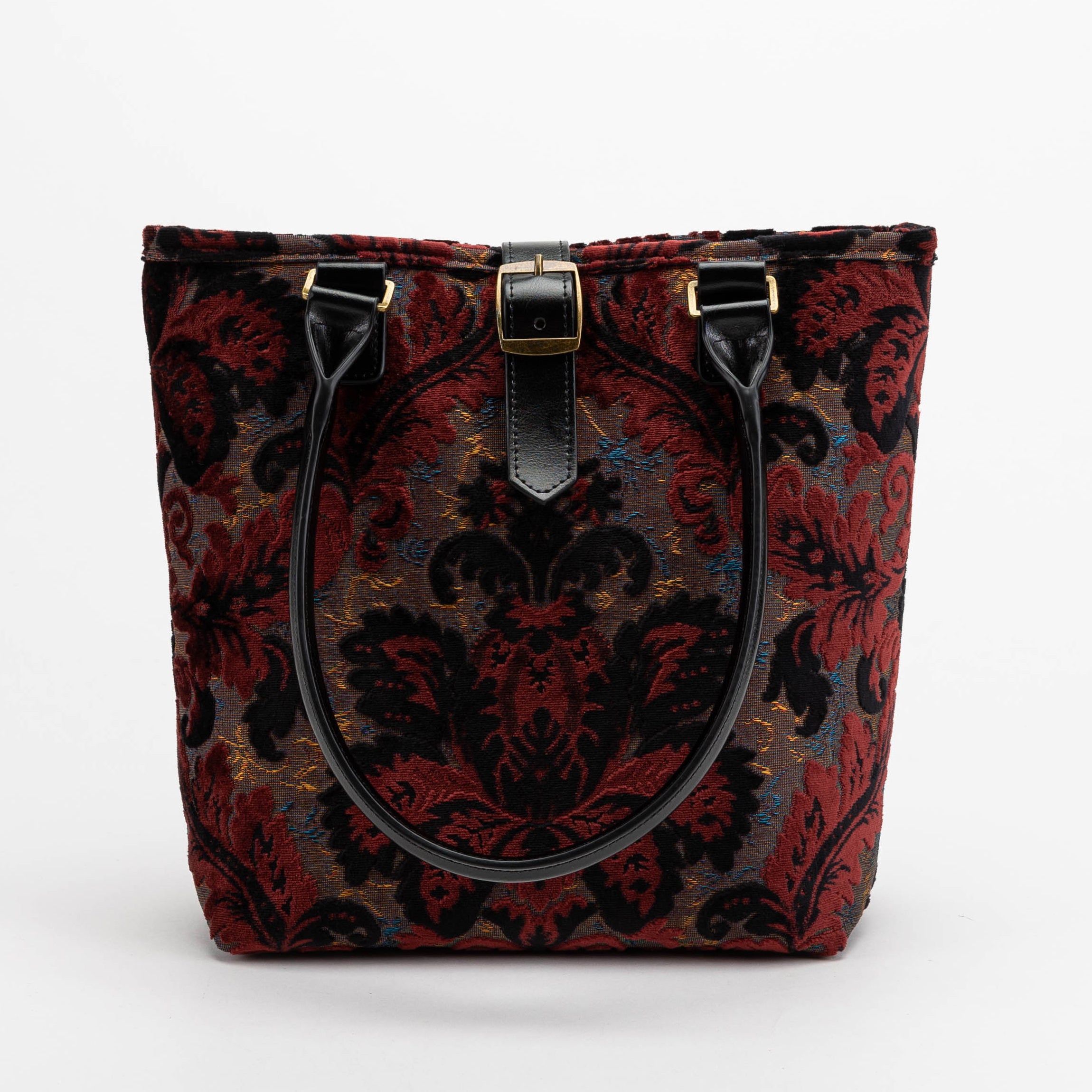 Burnout Velvet Revival Sephia Everyday Tote