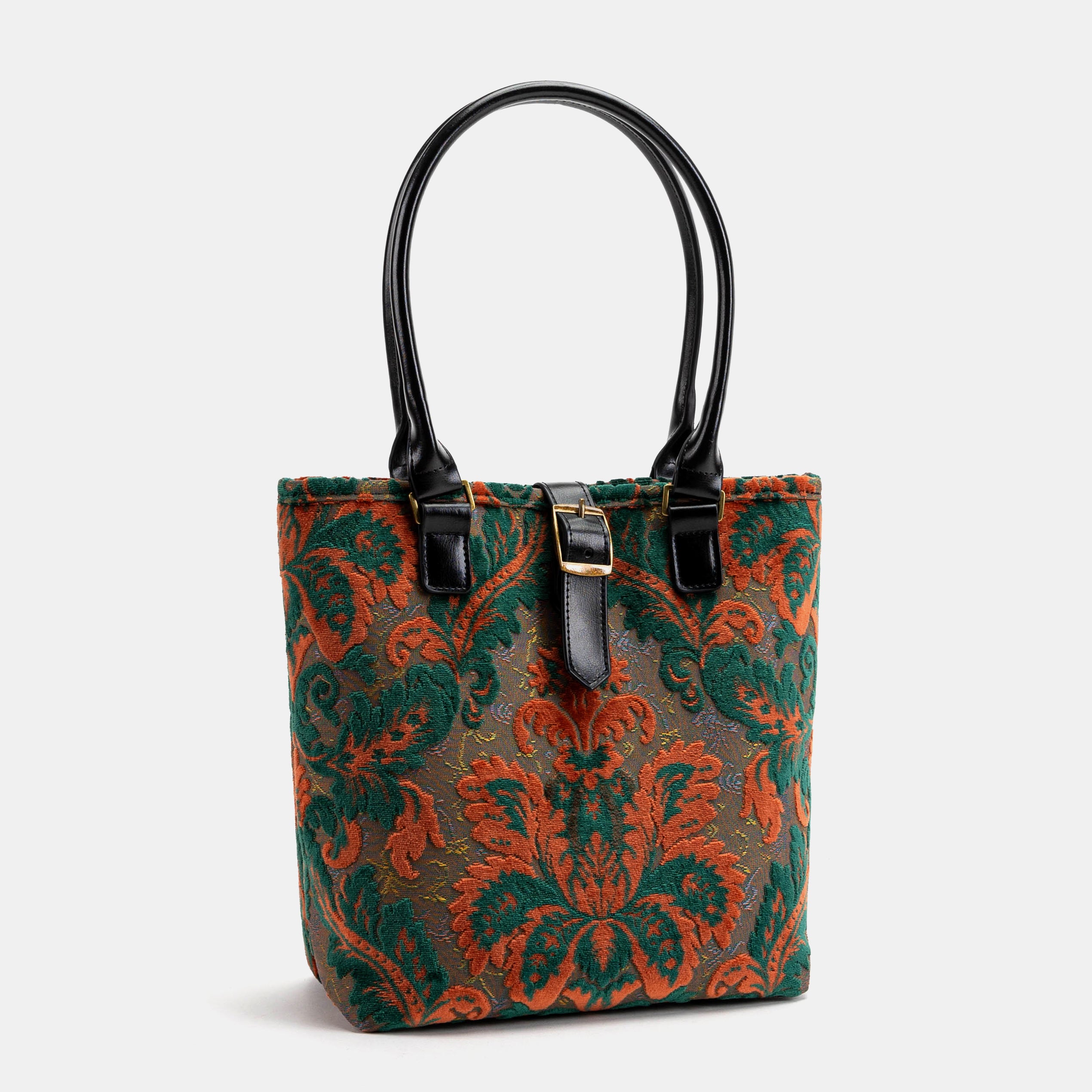 Burnout Velvet Revival Jade Everyday Tote