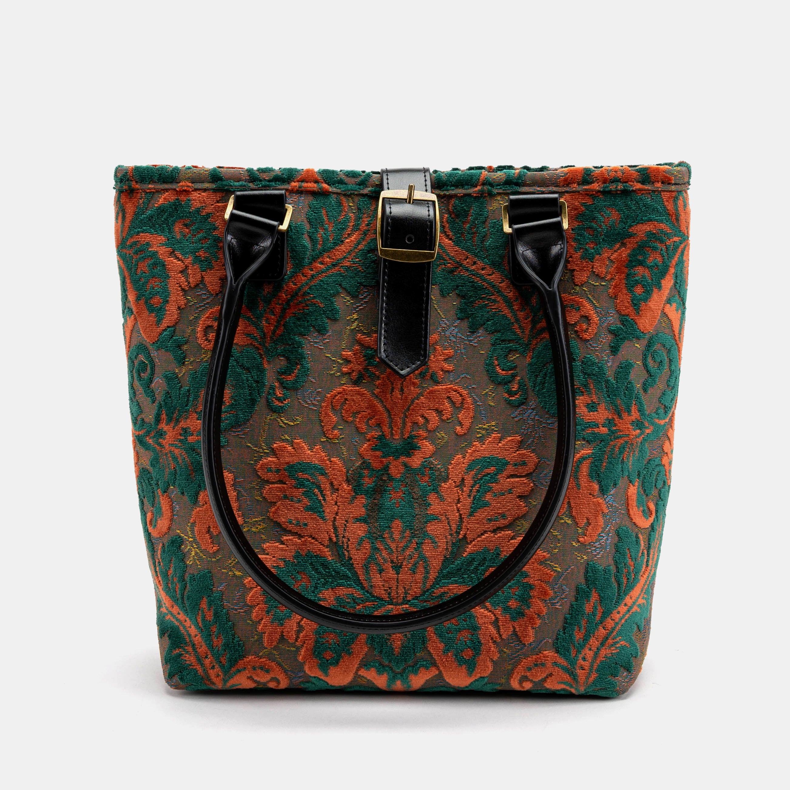 Burnout Velvet Revival Jade Everyday Tote