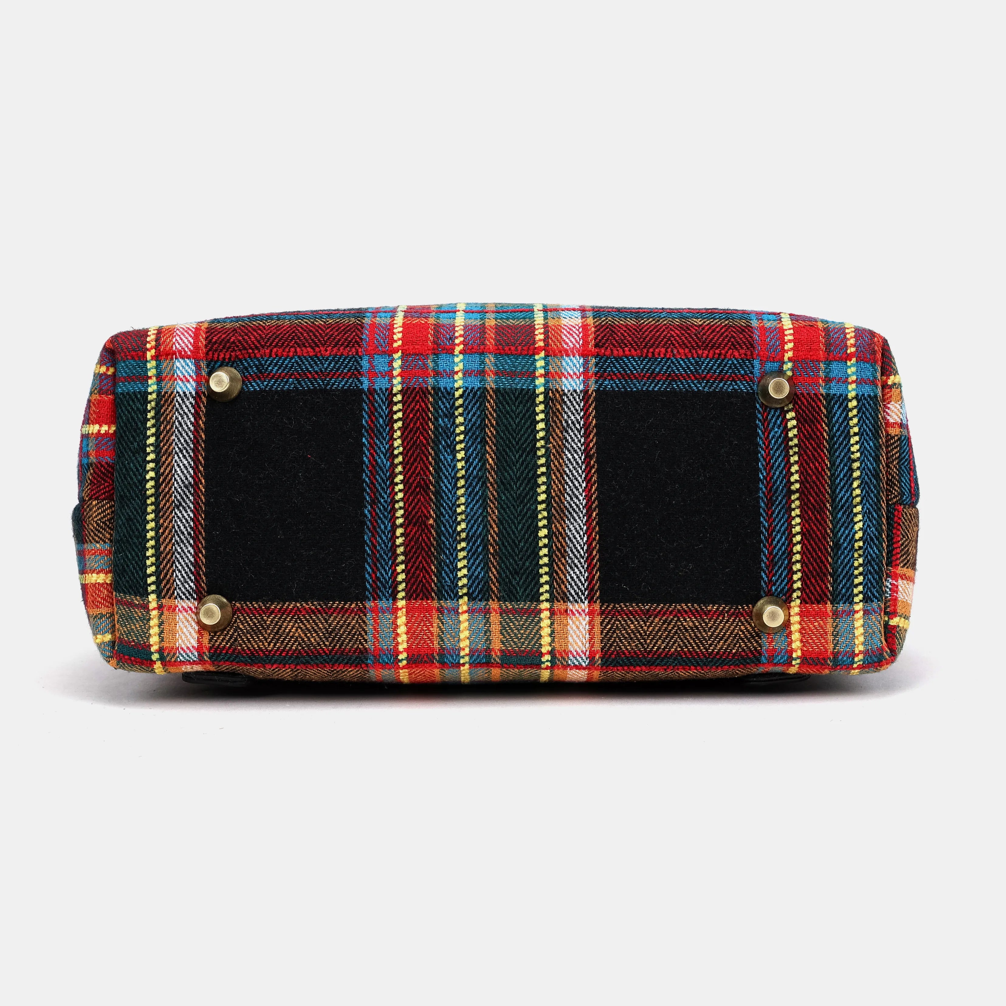 Tartan Stewart Black Everyday Backpack Carpetbag of America bottom