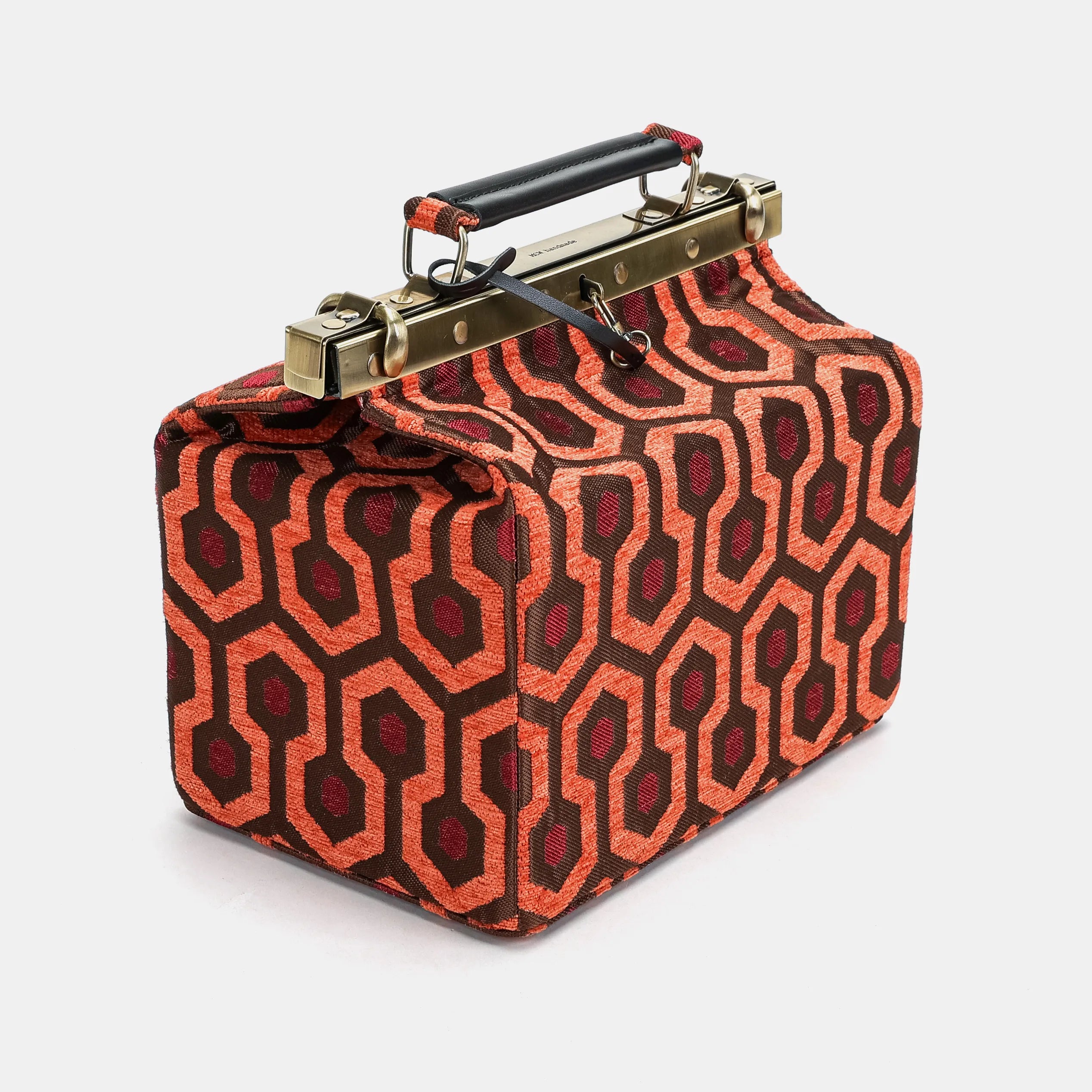The Shining Overlook Hotel Vivienne Carpet Purse Gladstone Bag side