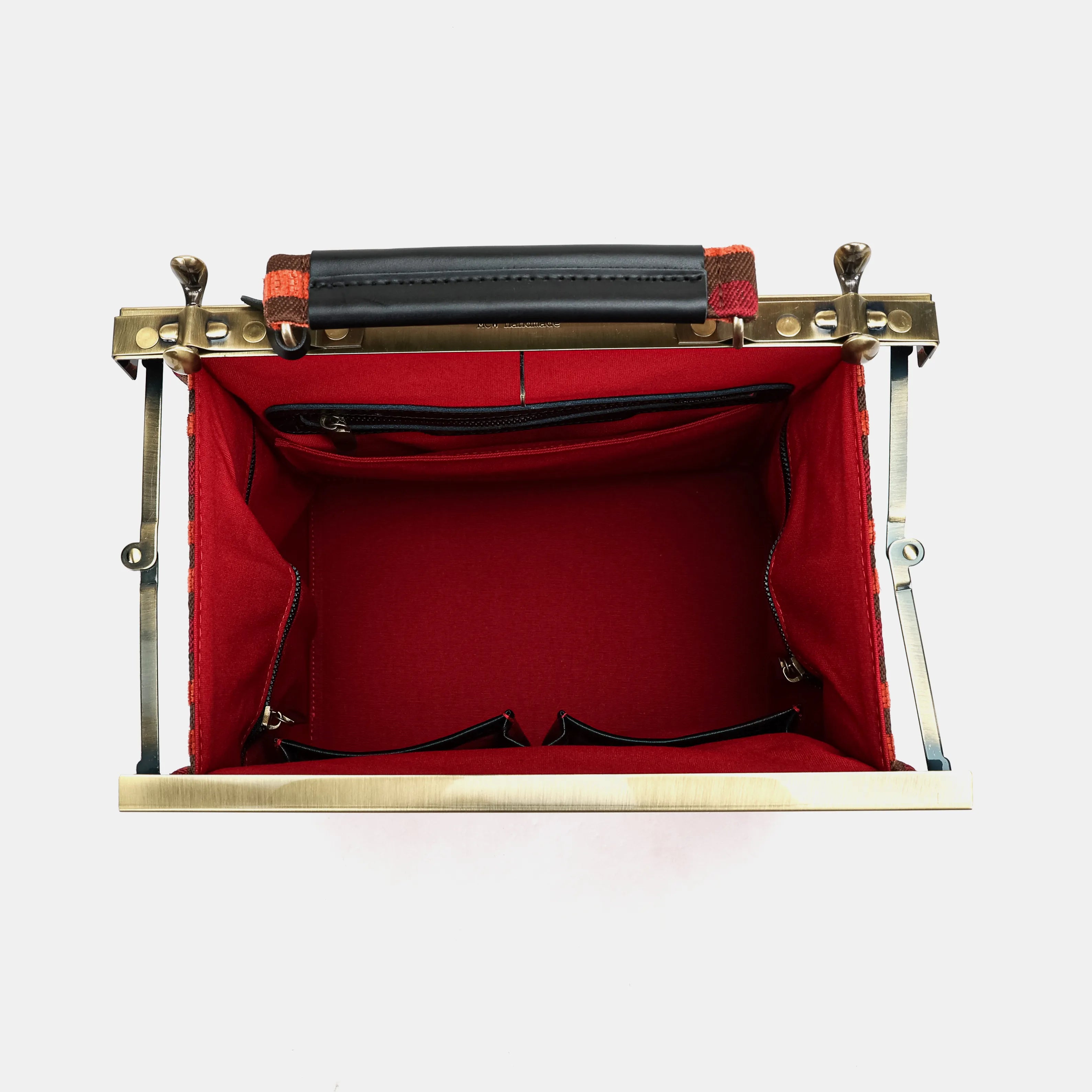 The Shining Overlook Hotel Vivienne Carpet Purse Gladstone Bag inside