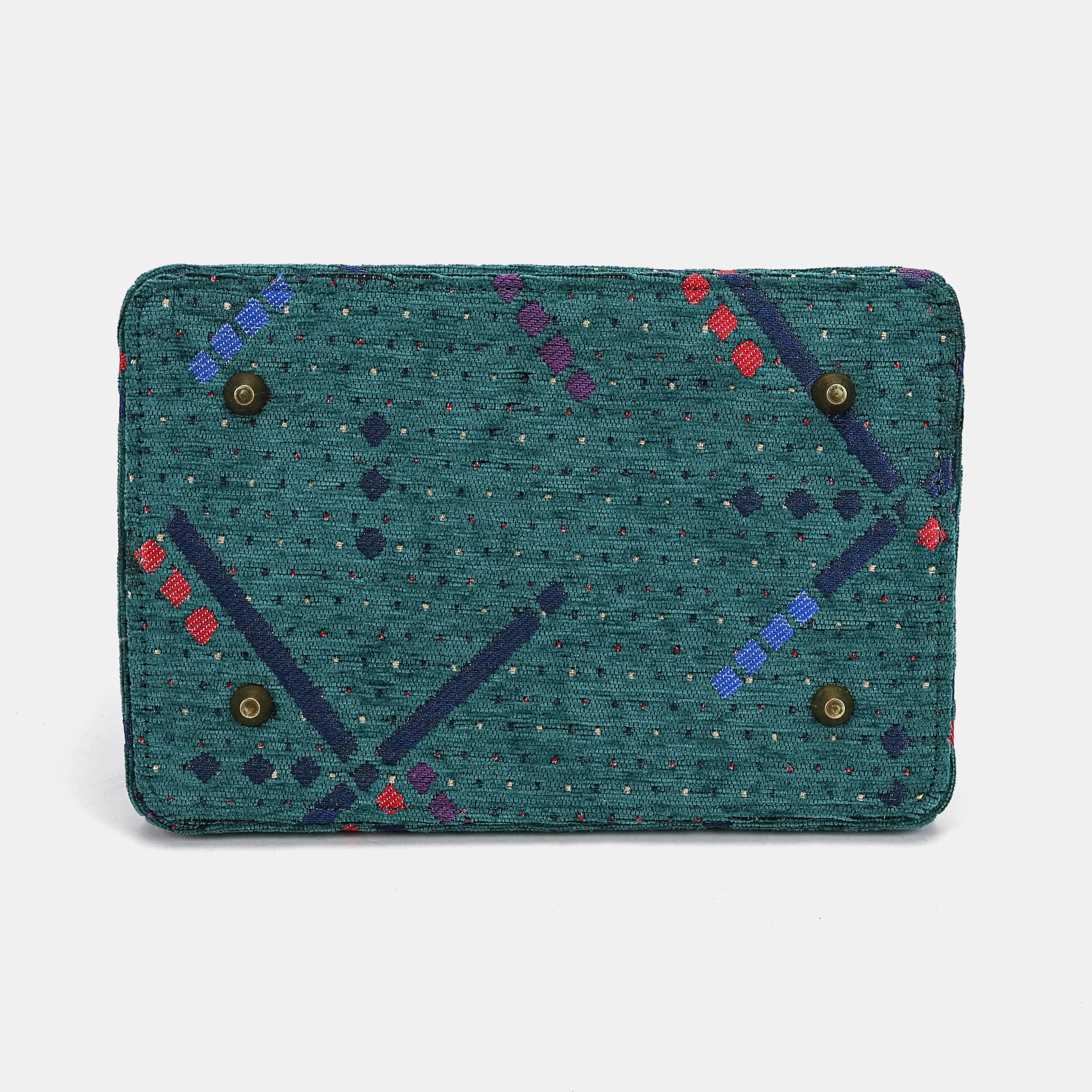 PDX Portland Airport Cecile Carpet Purse Gladstone Bag of America bottom