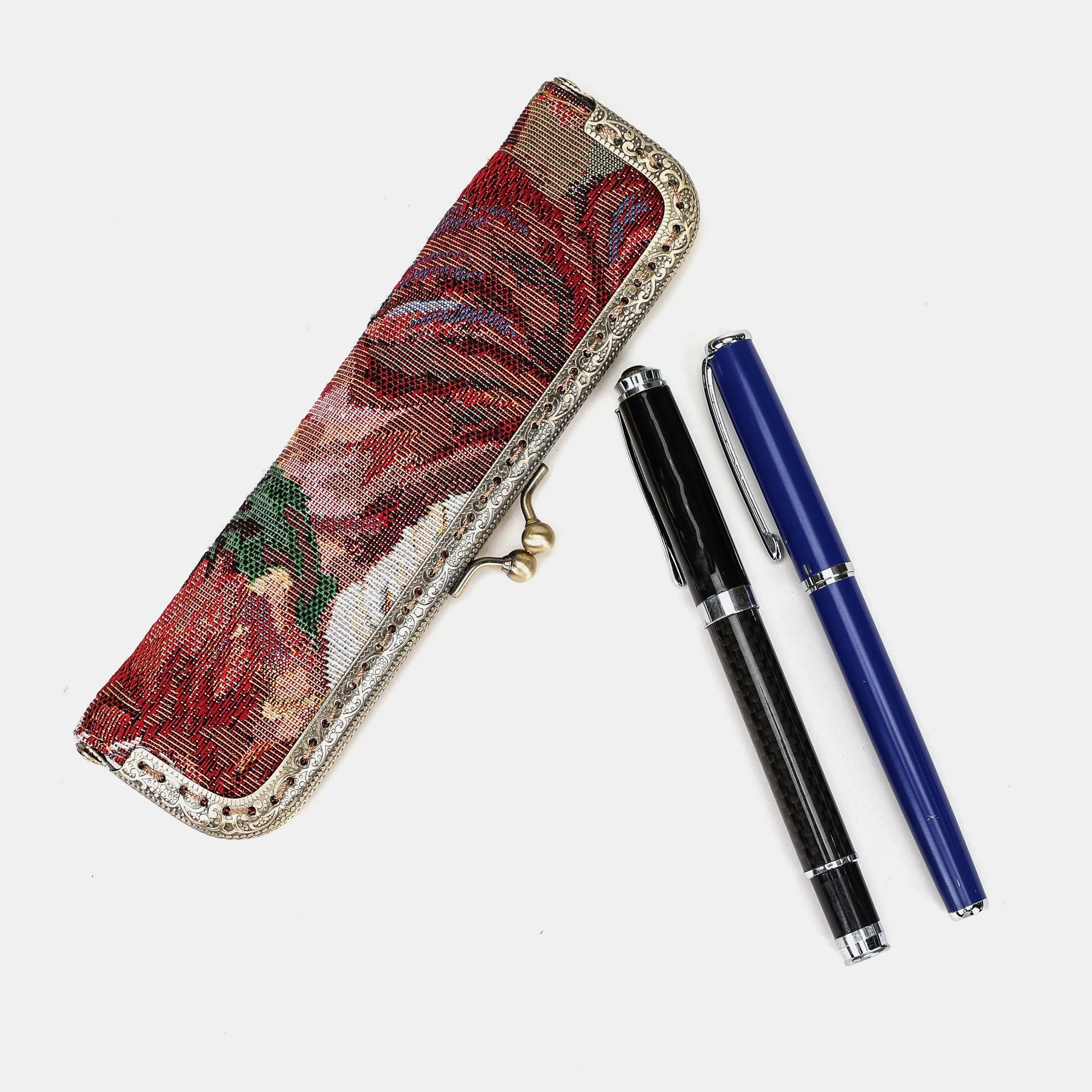 Rose Bush Duo Pen Case Carpetbag of America main