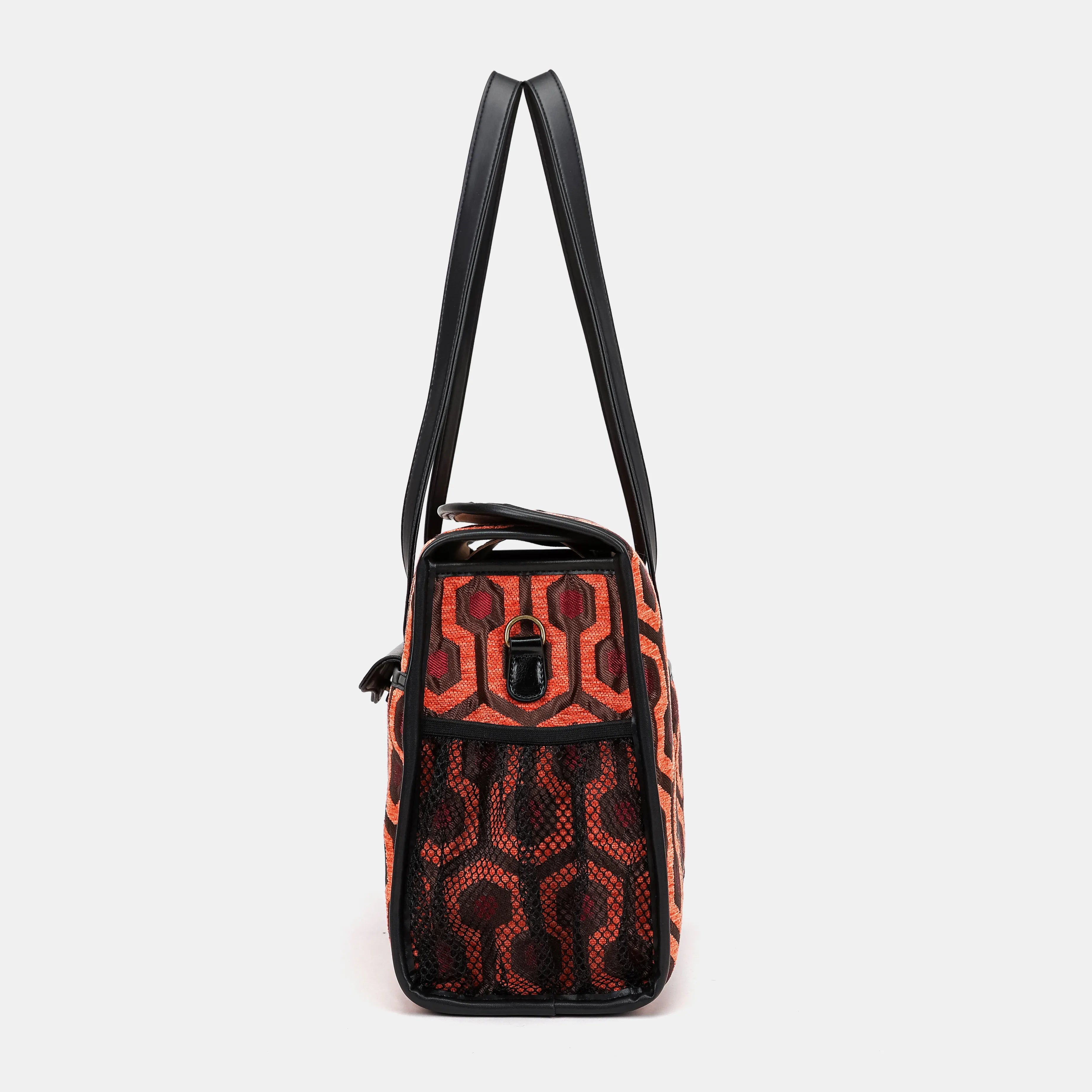 ''The Shining'' Overlook Hotel Vintage Carpet Diaper Bag of America side