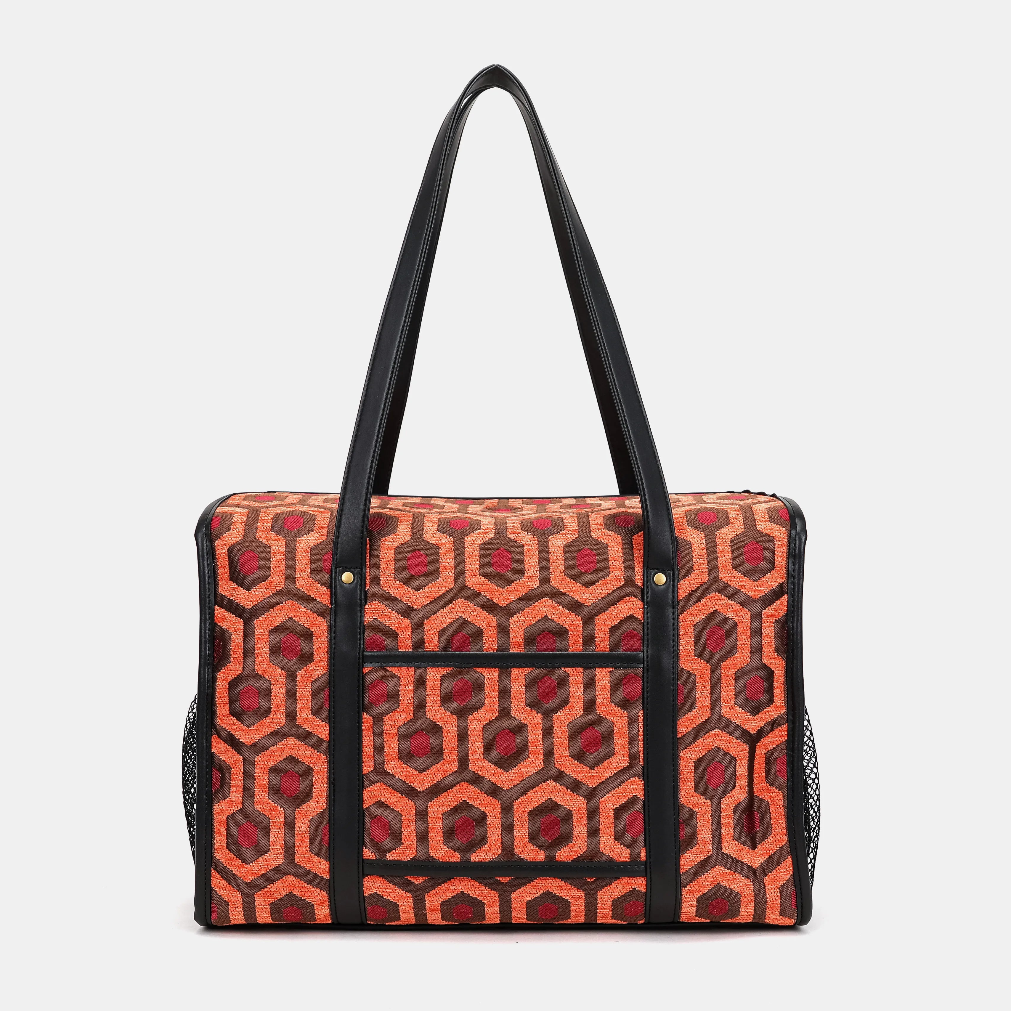 ''The Shining'' Overlook Hotel Vintage Carpet Diaper Bag of America back