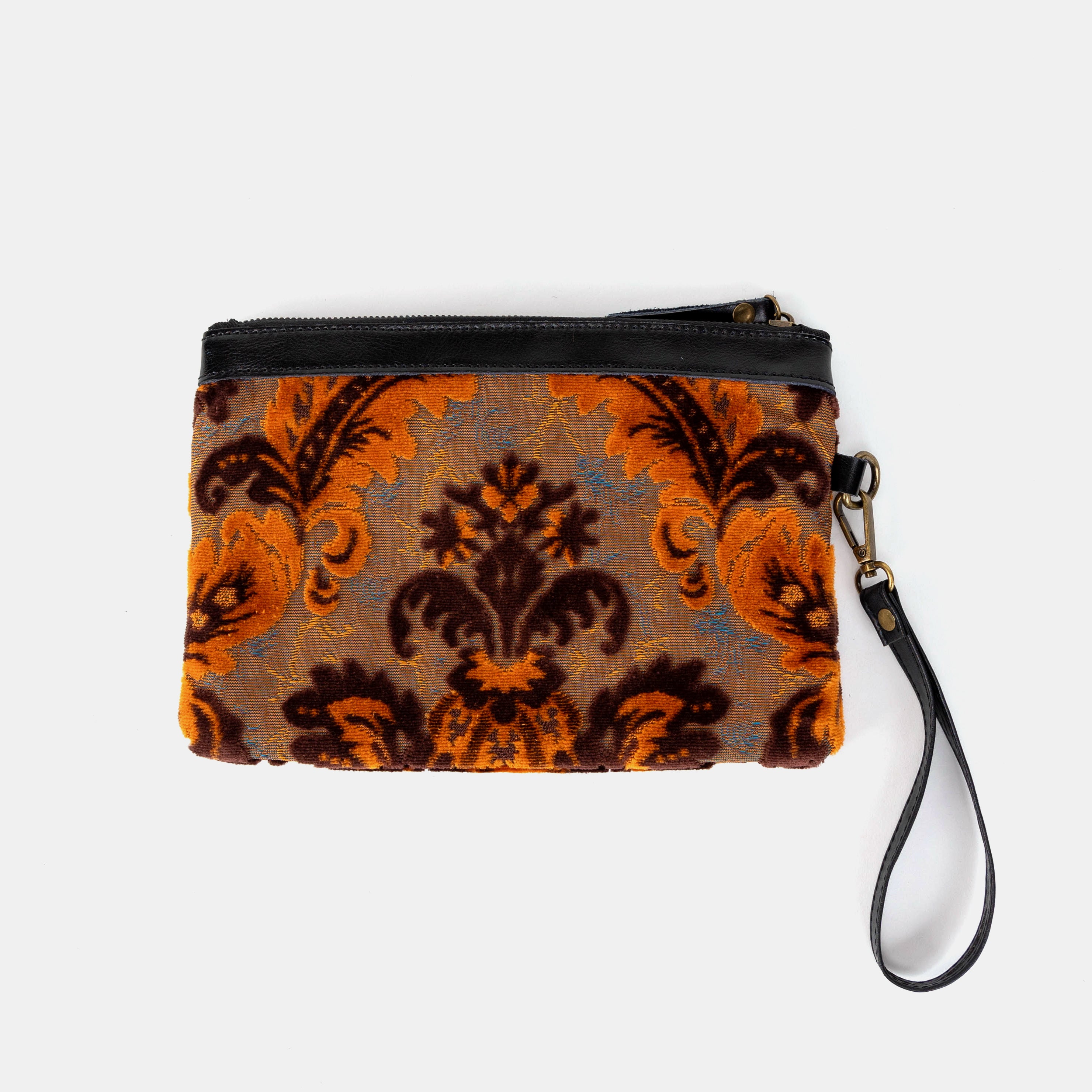 Burnout Velvet Revival Sienna Wristlet Clutch back