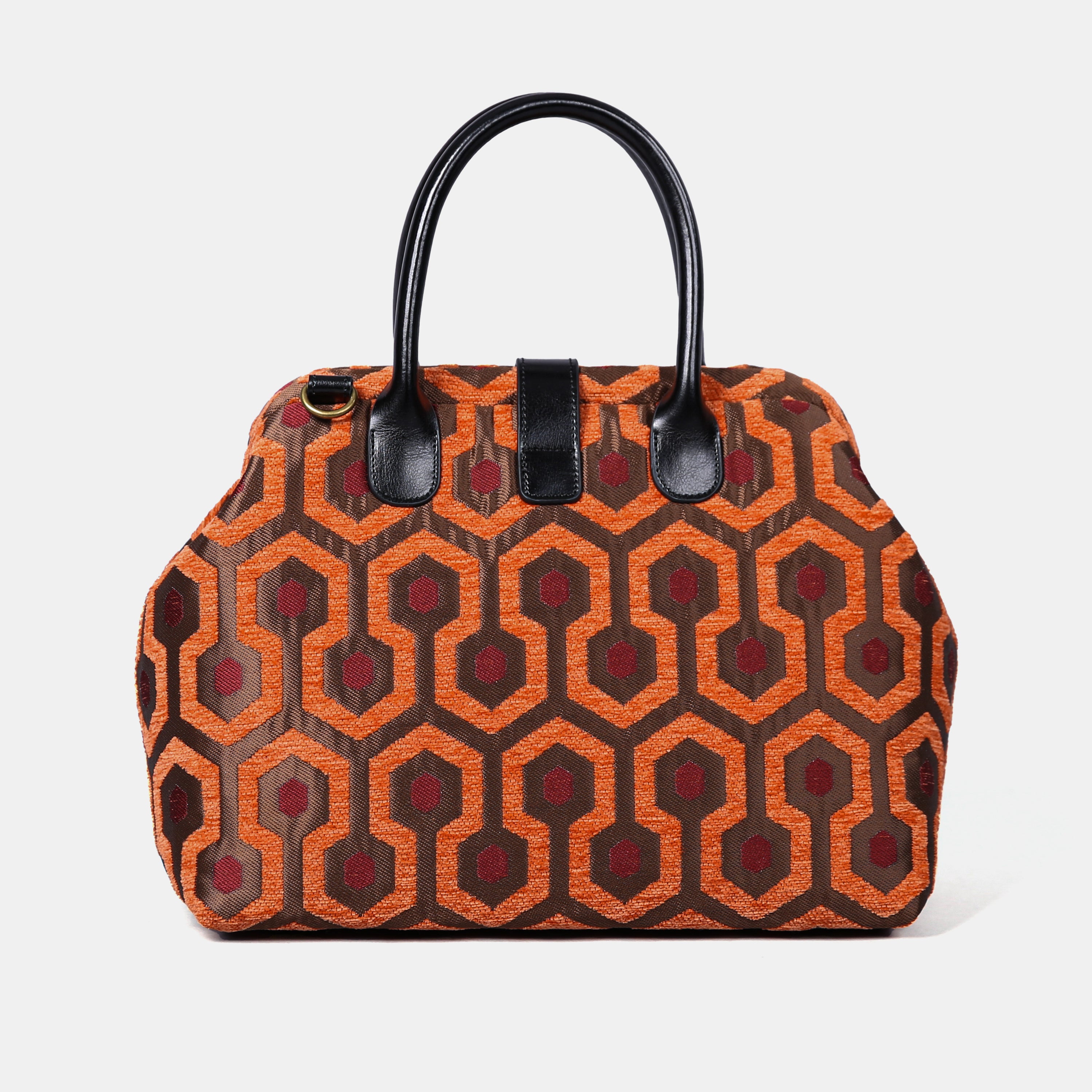 "The Shining" Overlook Hotel Carpet Handbag Purse MCW Handmade of America back