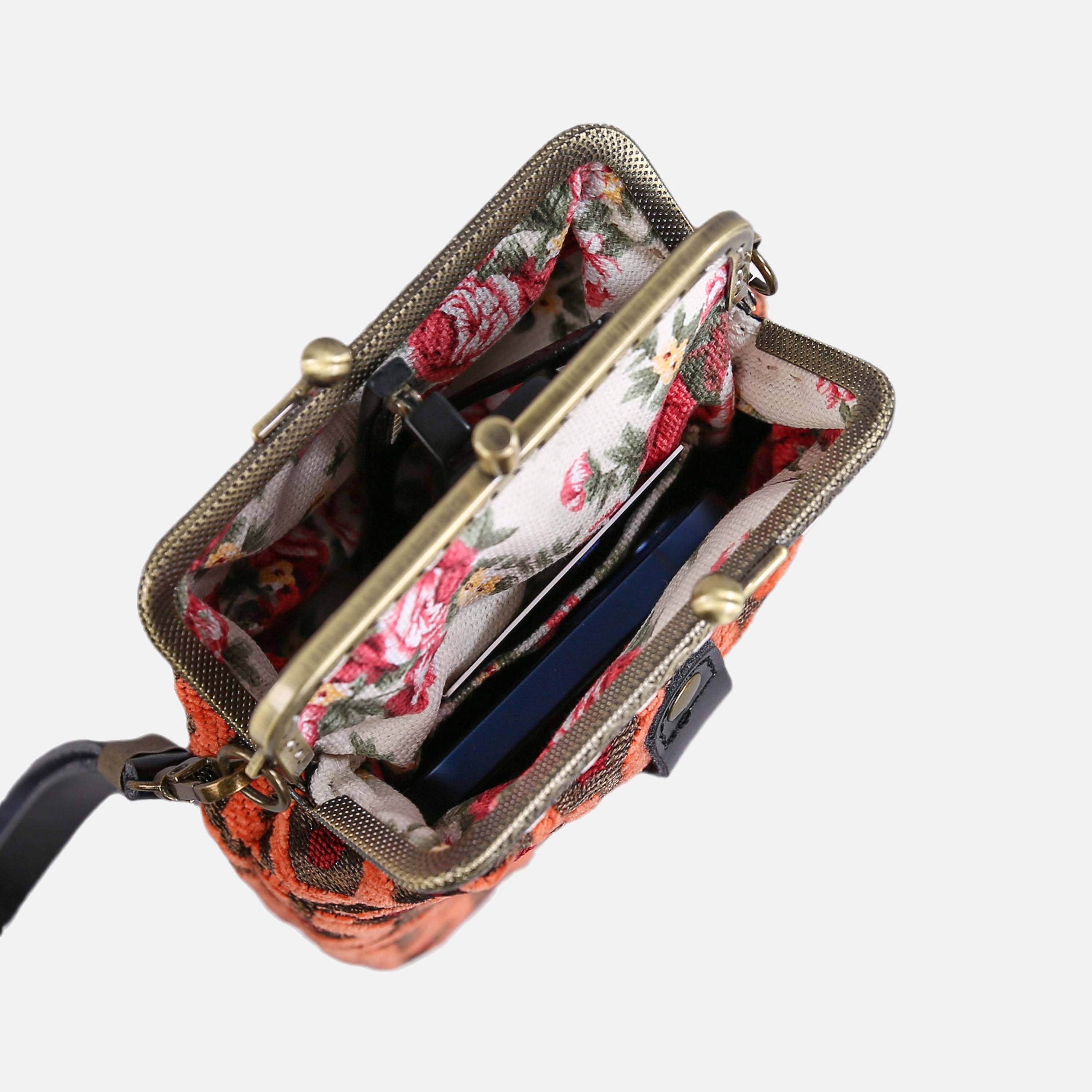 "The Shining" Overlook Hotel Carpet Phone Case Carpetbag of America opening