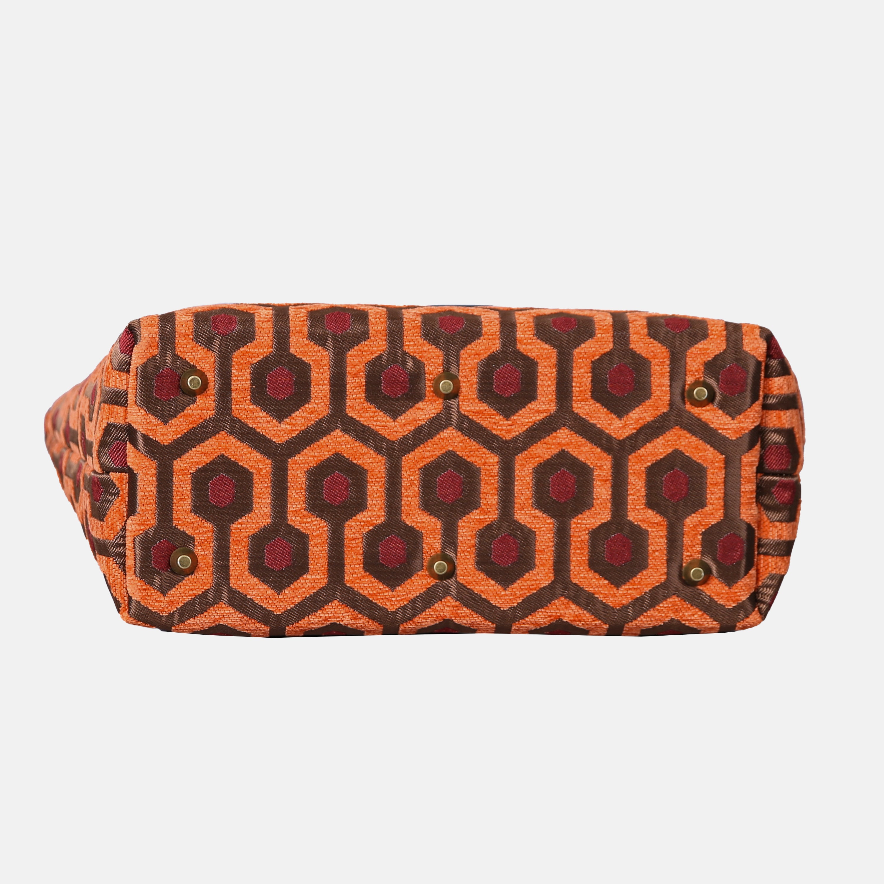 "The Shining" Overlook Hotel Carpet Tote Shopper carpet bag of America bottom
