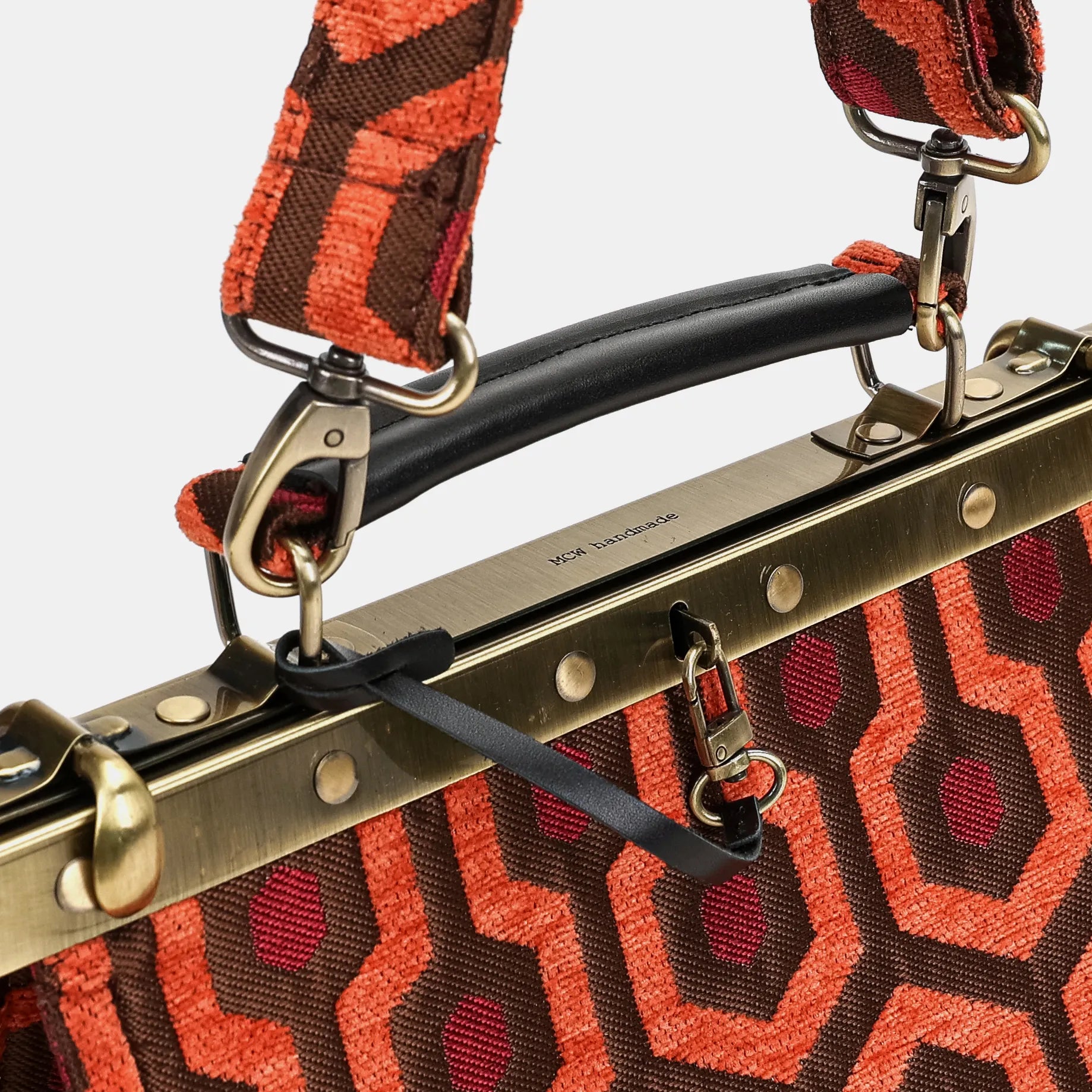 The Shining Overlook Hotel Cecile Carpet Purse Gladstone Bag America handle