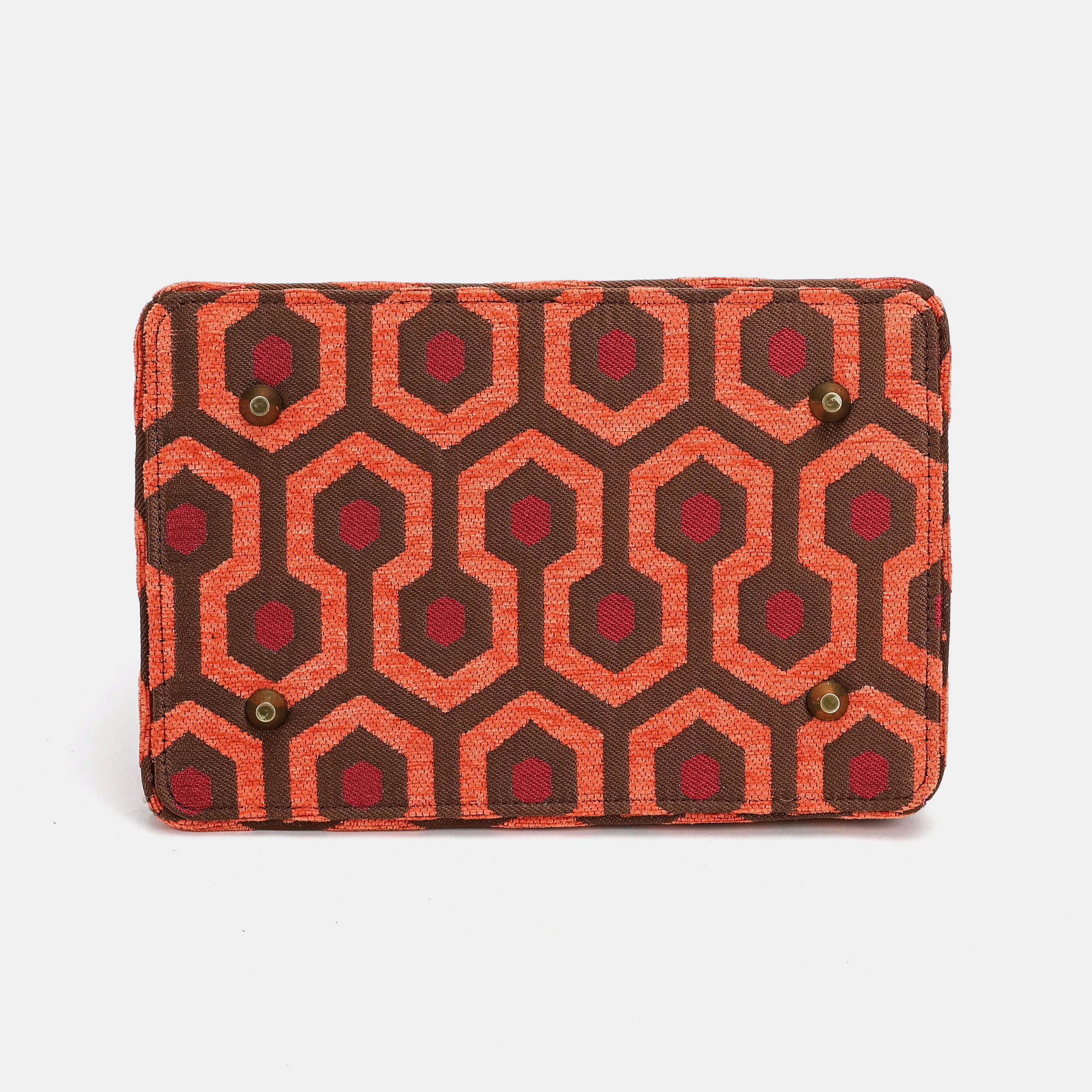 The Shining Overlook Hotel Cecile Carpet Purse Gladstone Bag America bottom
