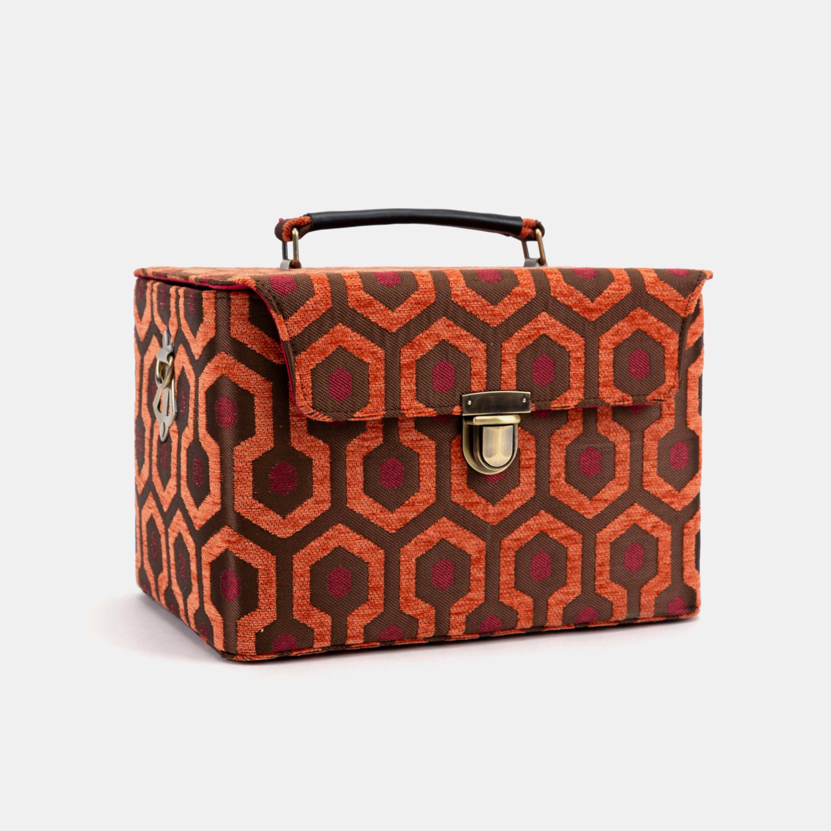 "The Shining" Overlook Hotel Josephine Large Train Case of America front side