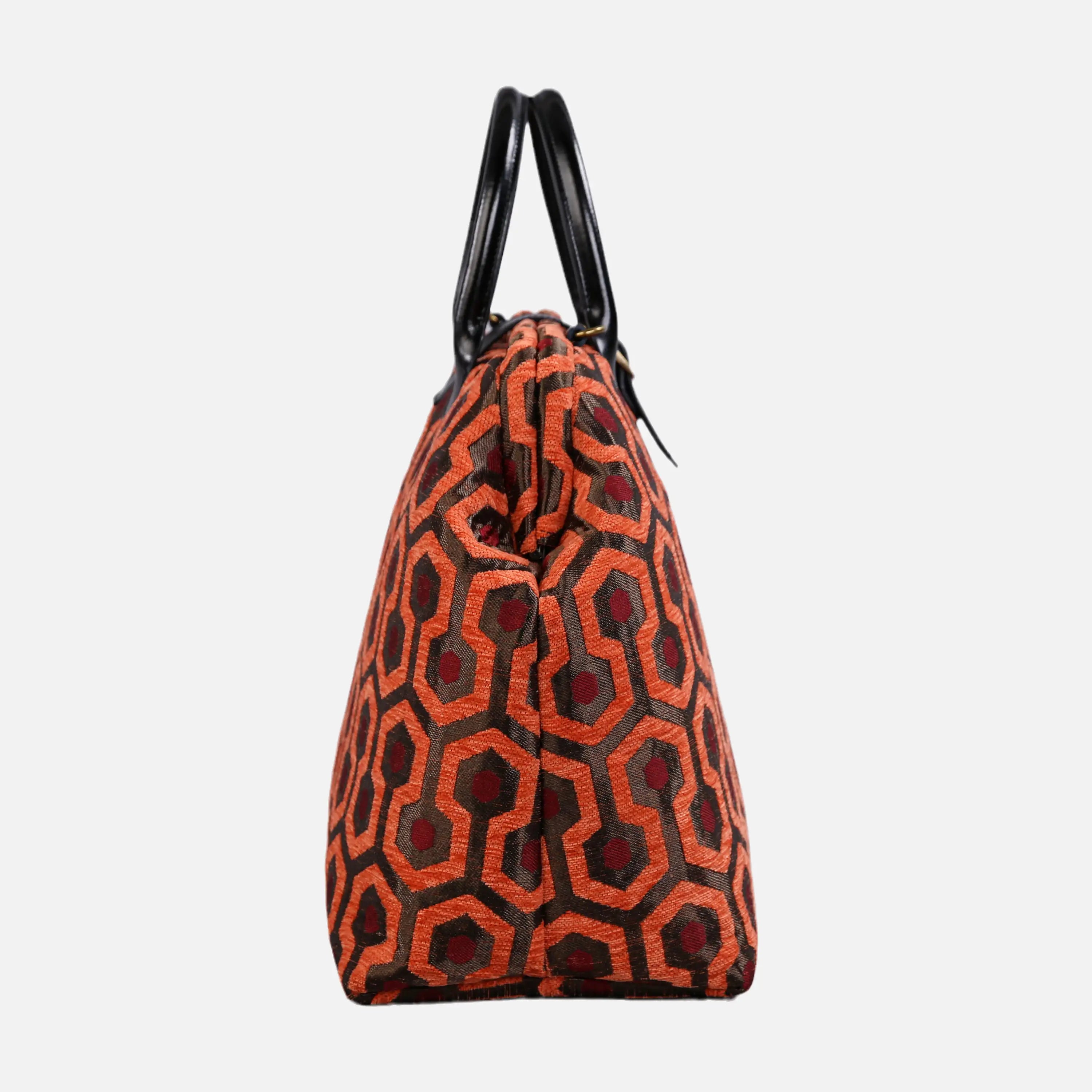 The Shining Overlook Hotel Mary Poppins Weekender Carpetbag of America side