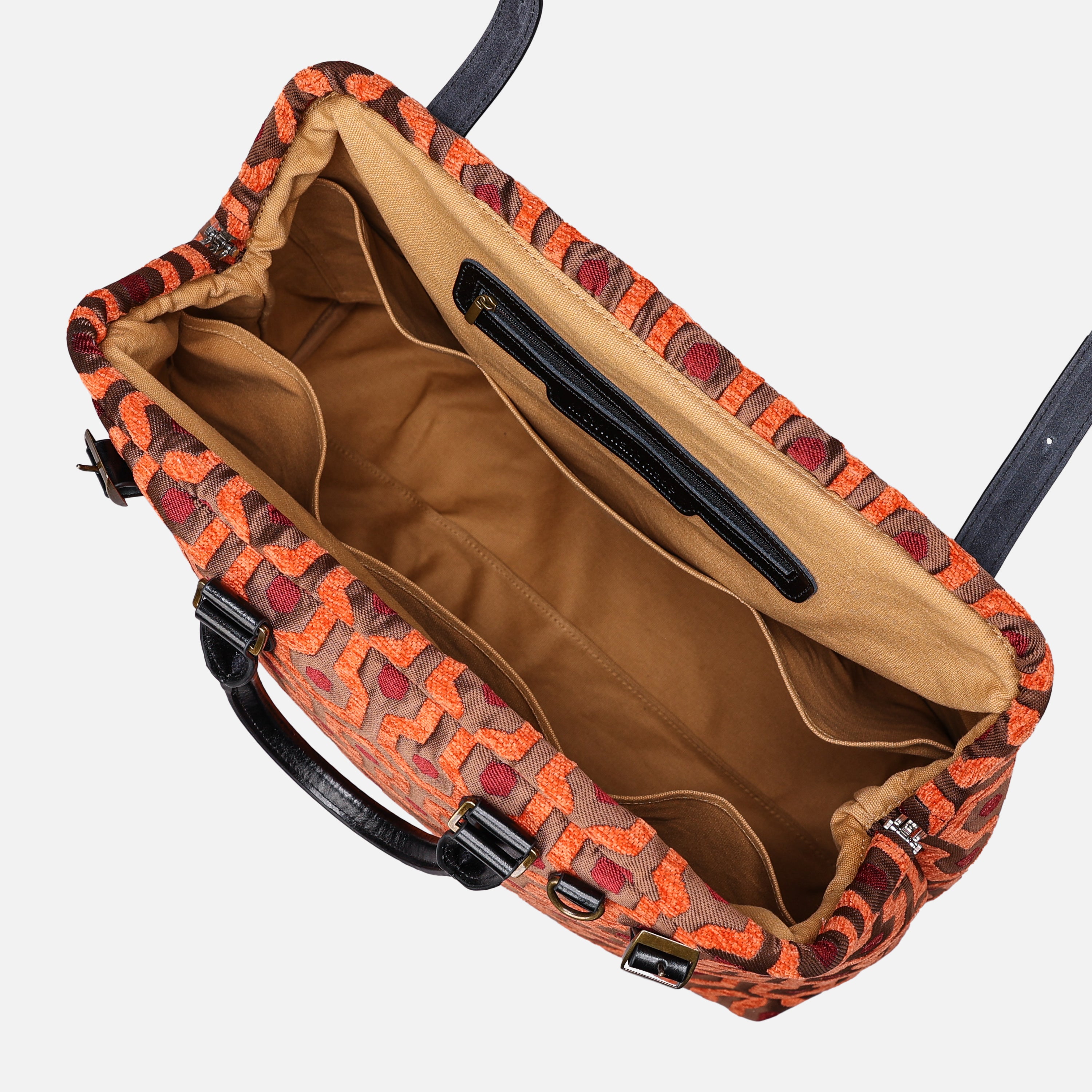 "The Shining" Overlook Hotel Men's Carpetbag of America inside-7