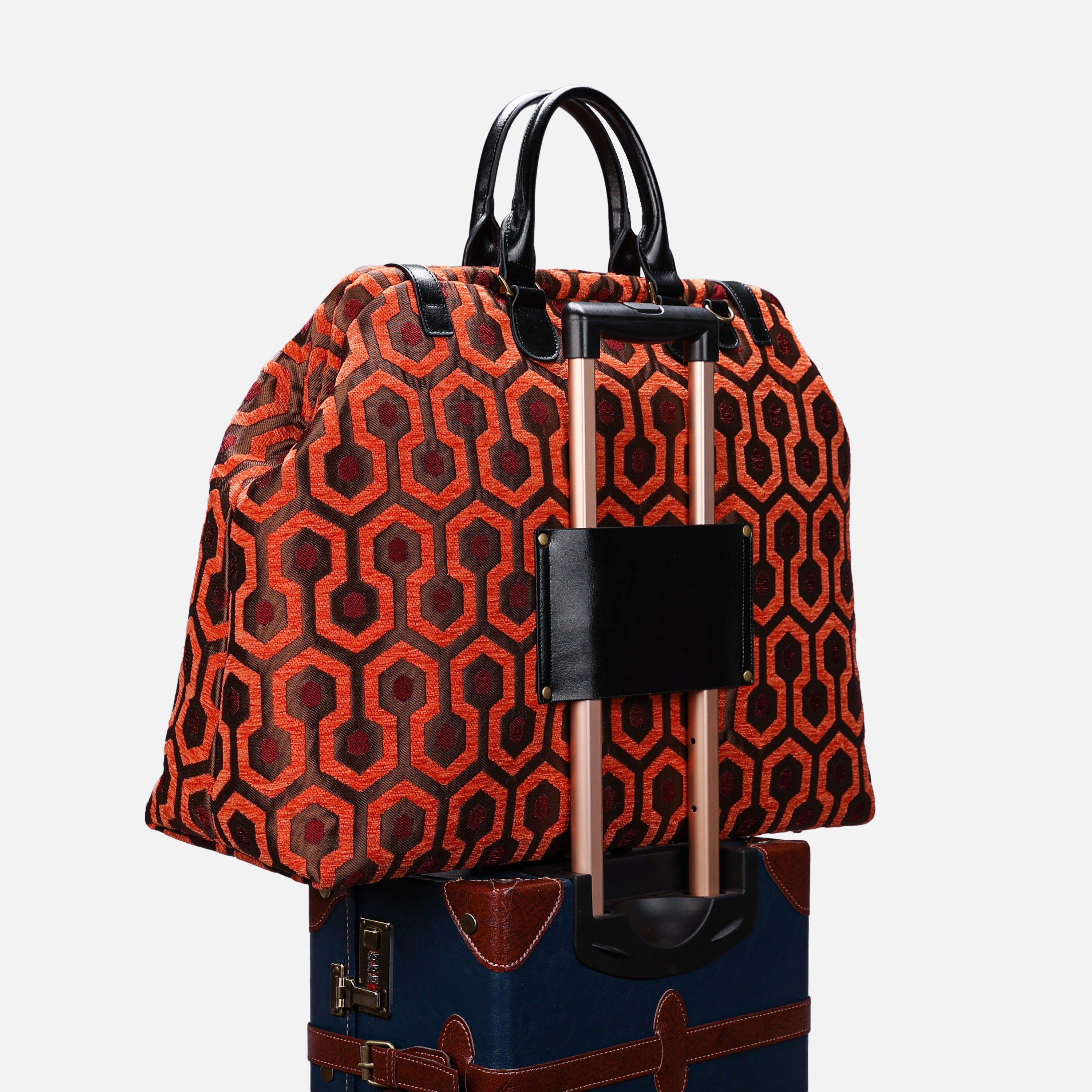 "The Shining" Overlook Hotel Men's Carpetbag of America with luggage sleeve-6