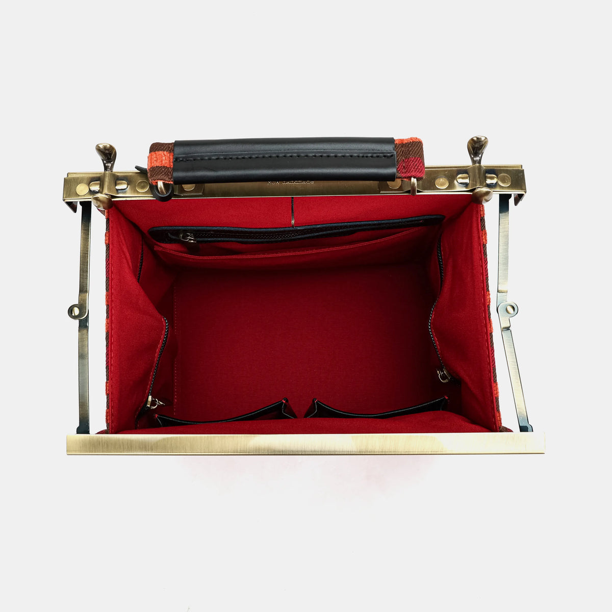 The Shining Overlook Hotel Vivienne Carpet Purse Gladstone Bag inside