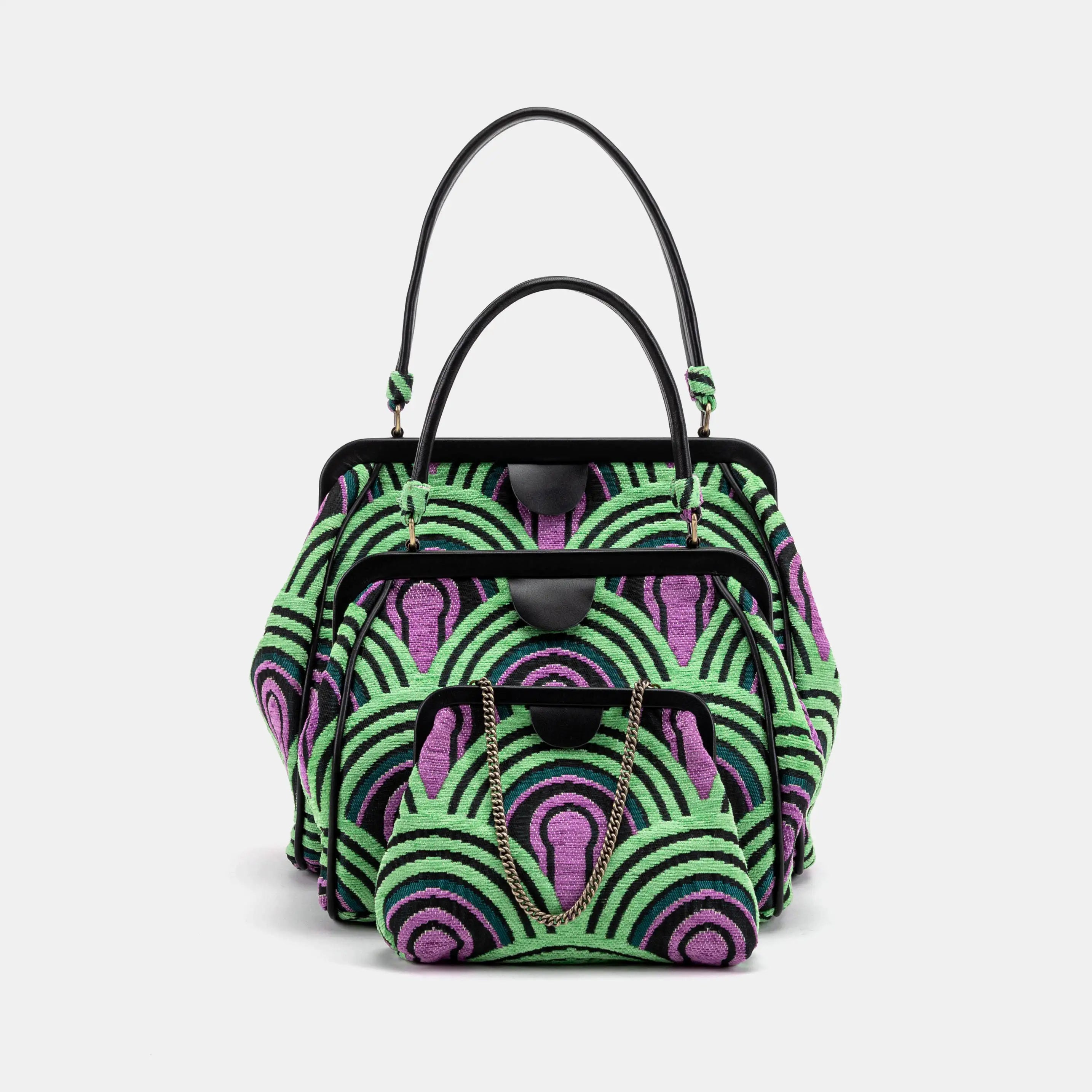 The Shining Room 237 Alma Satchel Carpet Bag