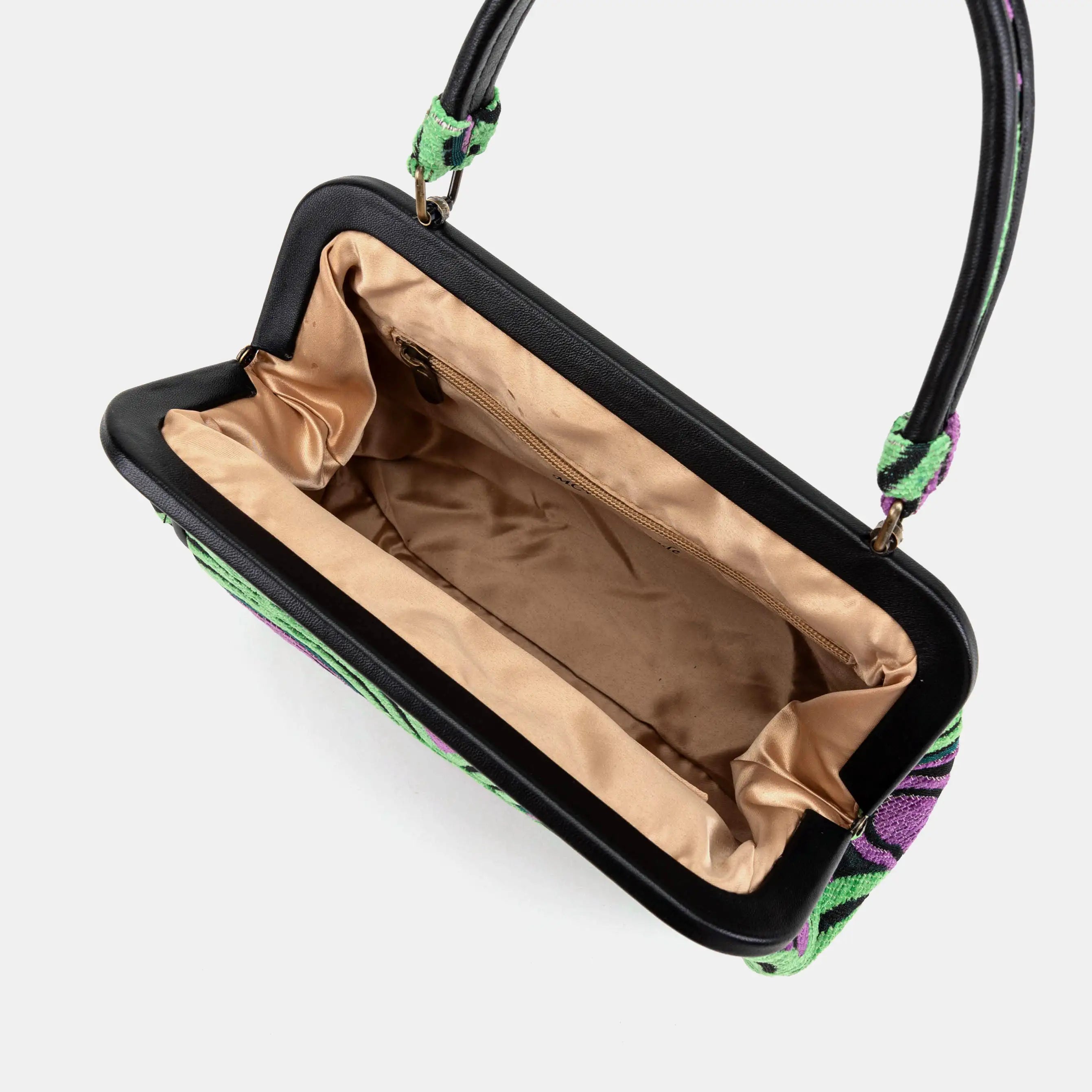 The Shining Room 237 Alma Satchel Carpet Bag inside