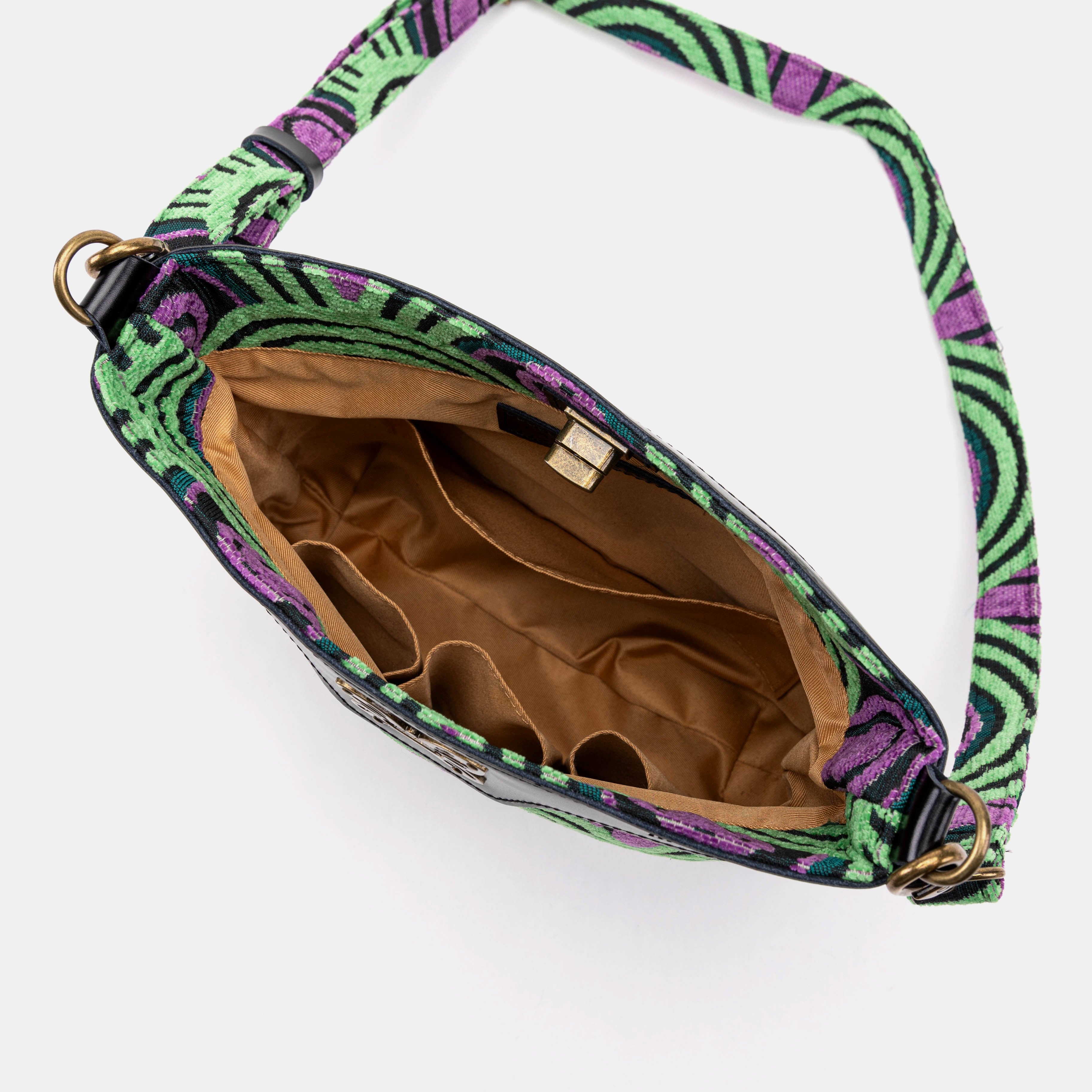 The Shining Room 237 Butterfly Crossbody Bag of America inside