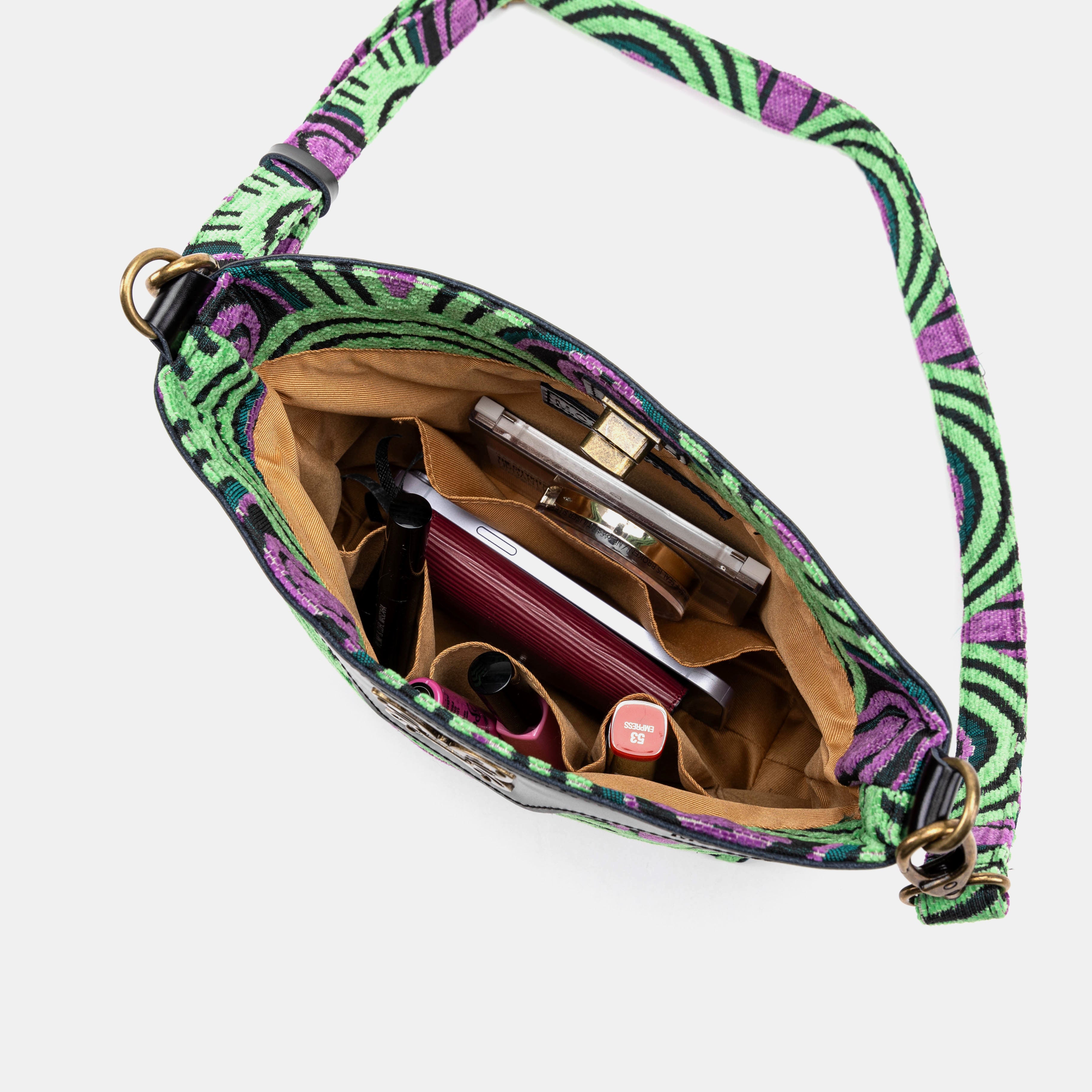 The Shining Room 237 Butterfly Crossbody Bag of America in use