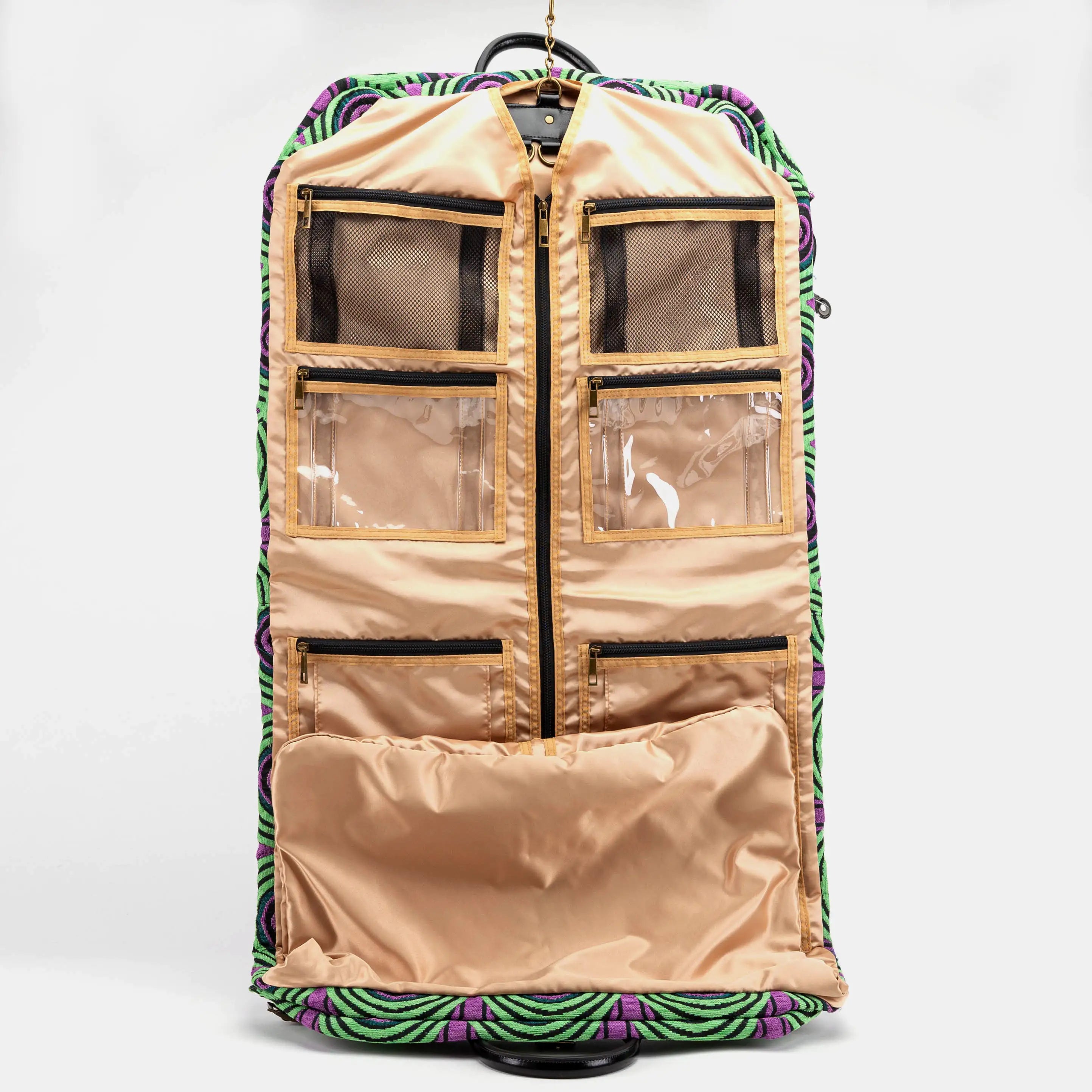 The Shining Room 237 Carpet Garment Bag of America open